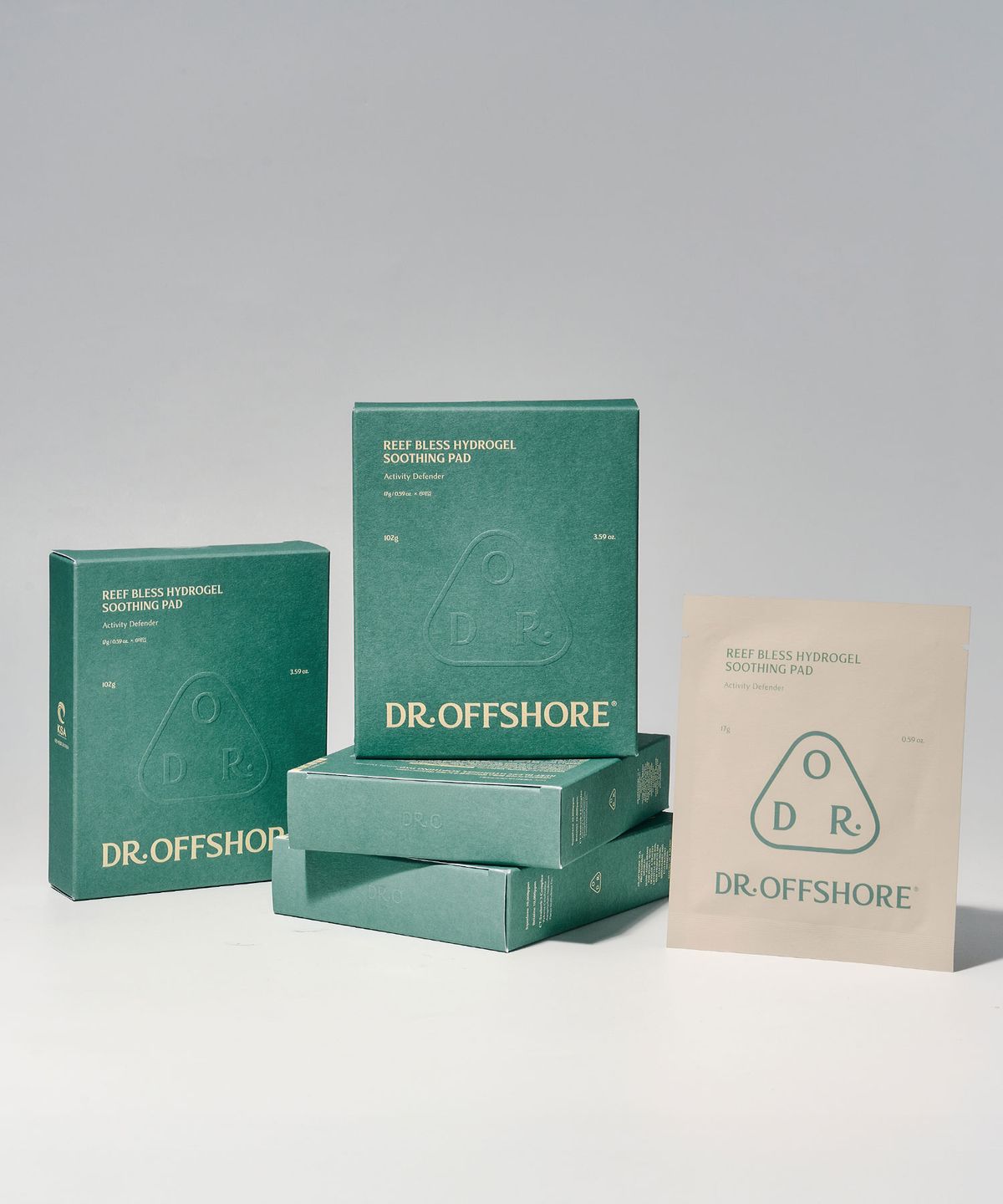 닥터오프쇼어(DR.OFFSHORE) 리프 블레스 하이드로겔 수딩 패드 액티비티 디펜더 6P 30매