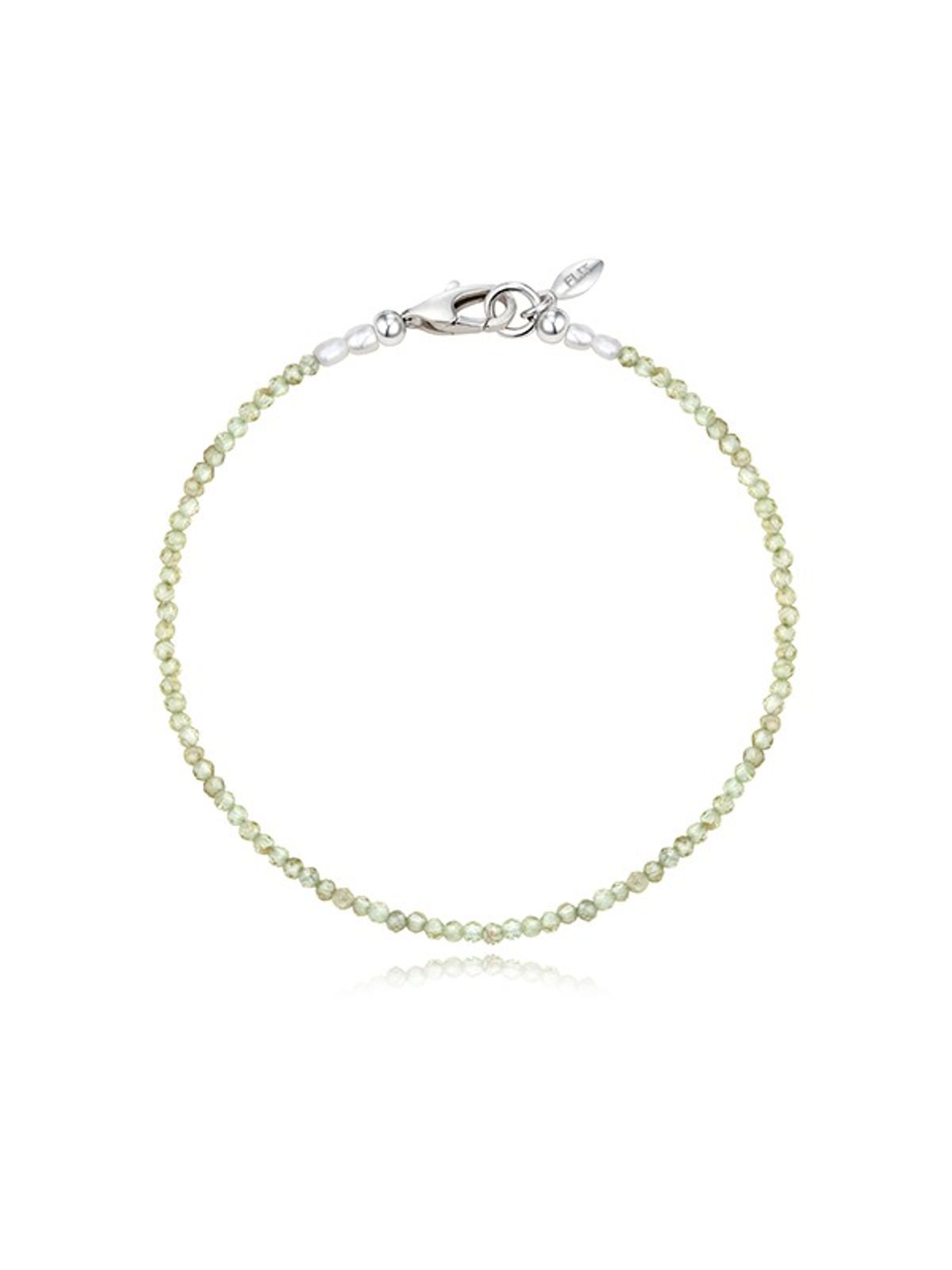 플릿(FLIT) SAND GEM BALL BRACELET (GREEN)