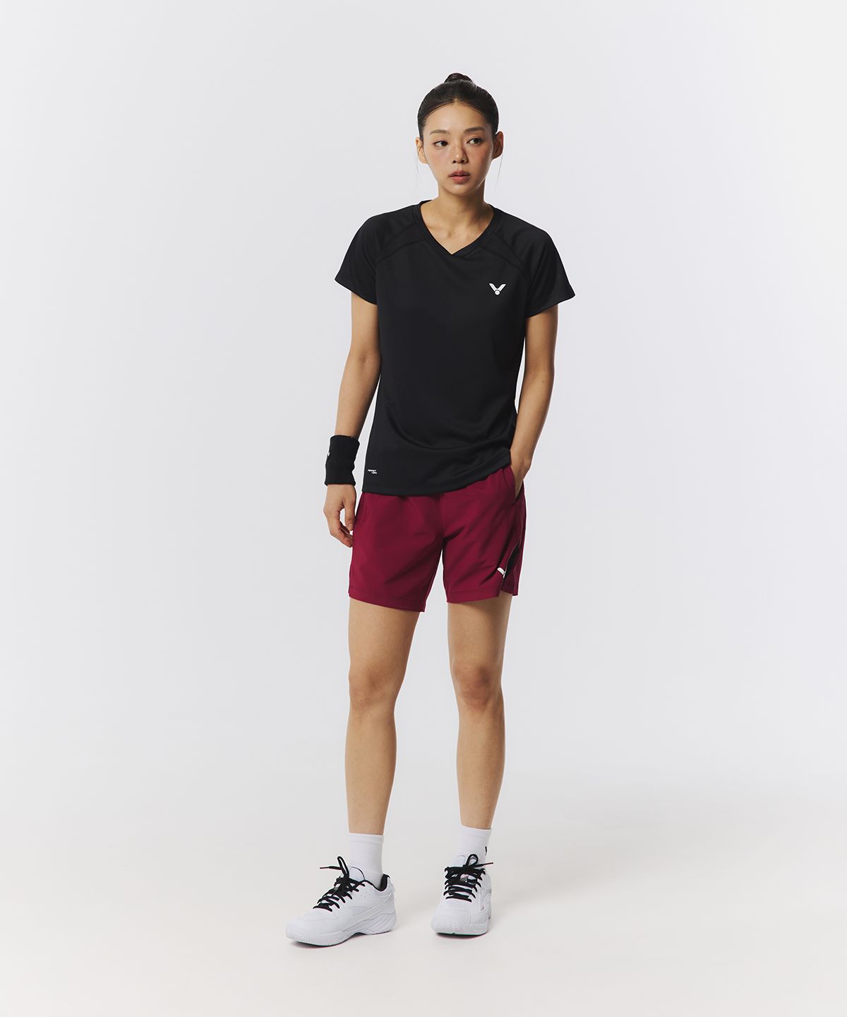 빅터(VICTOR) LINE CARFT SHORT 배드민턴 여성 반바지 (R-56206)