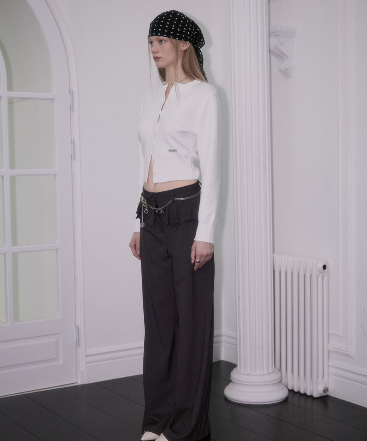 로제프란츠(ROSEFRANTZ) Soft Nut Button Cardigan [Ivory]
