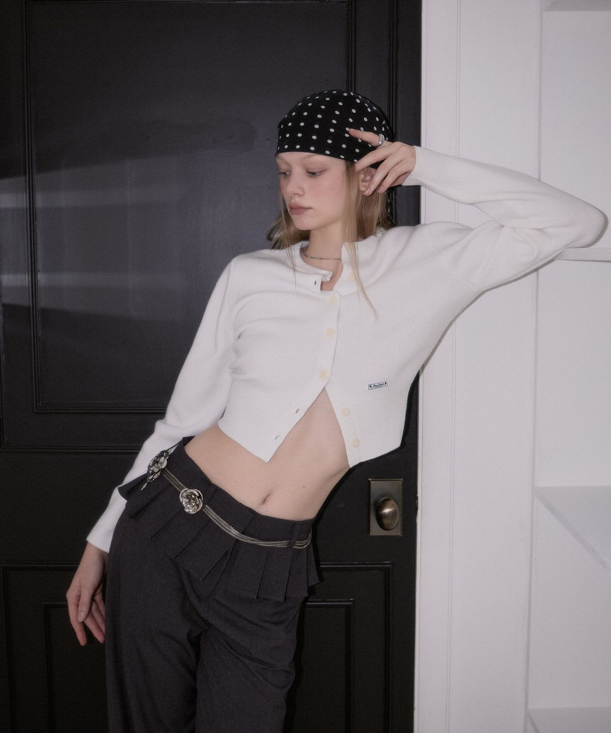 로제프란츠(ROSEFRANTZ) Soft Nut Button Cardigan [Ivory]