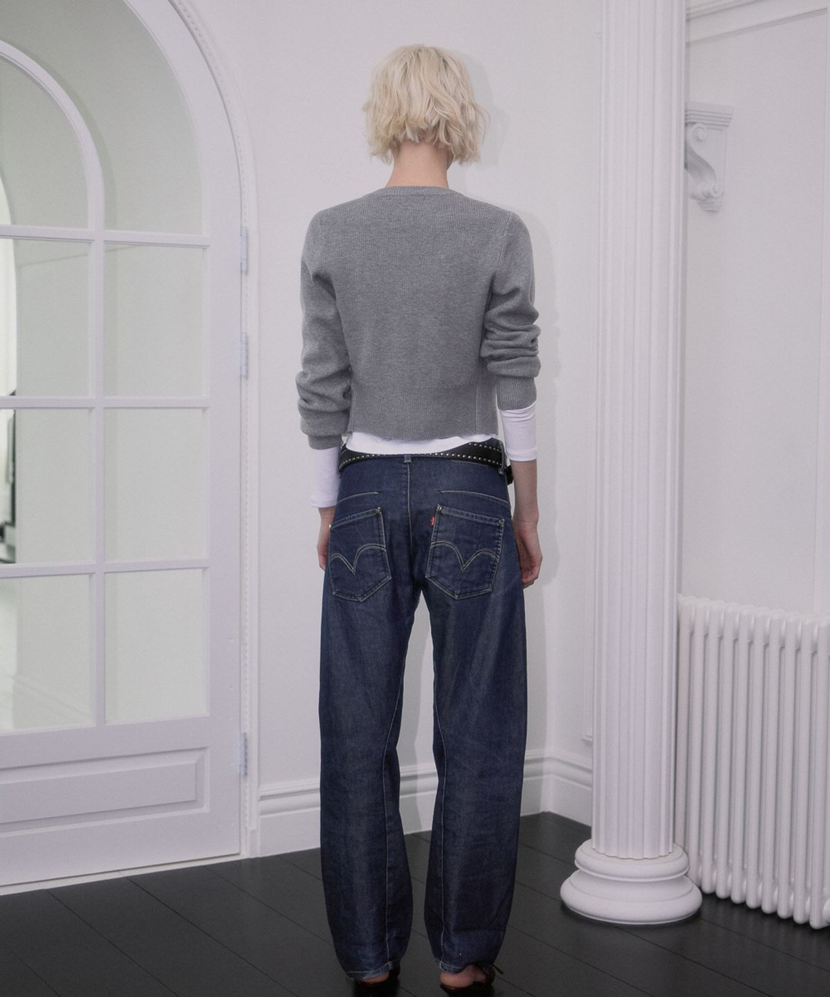 로제프란츠(ROSEFRANTZ) Soft Nut Button Cardigan [Gray]