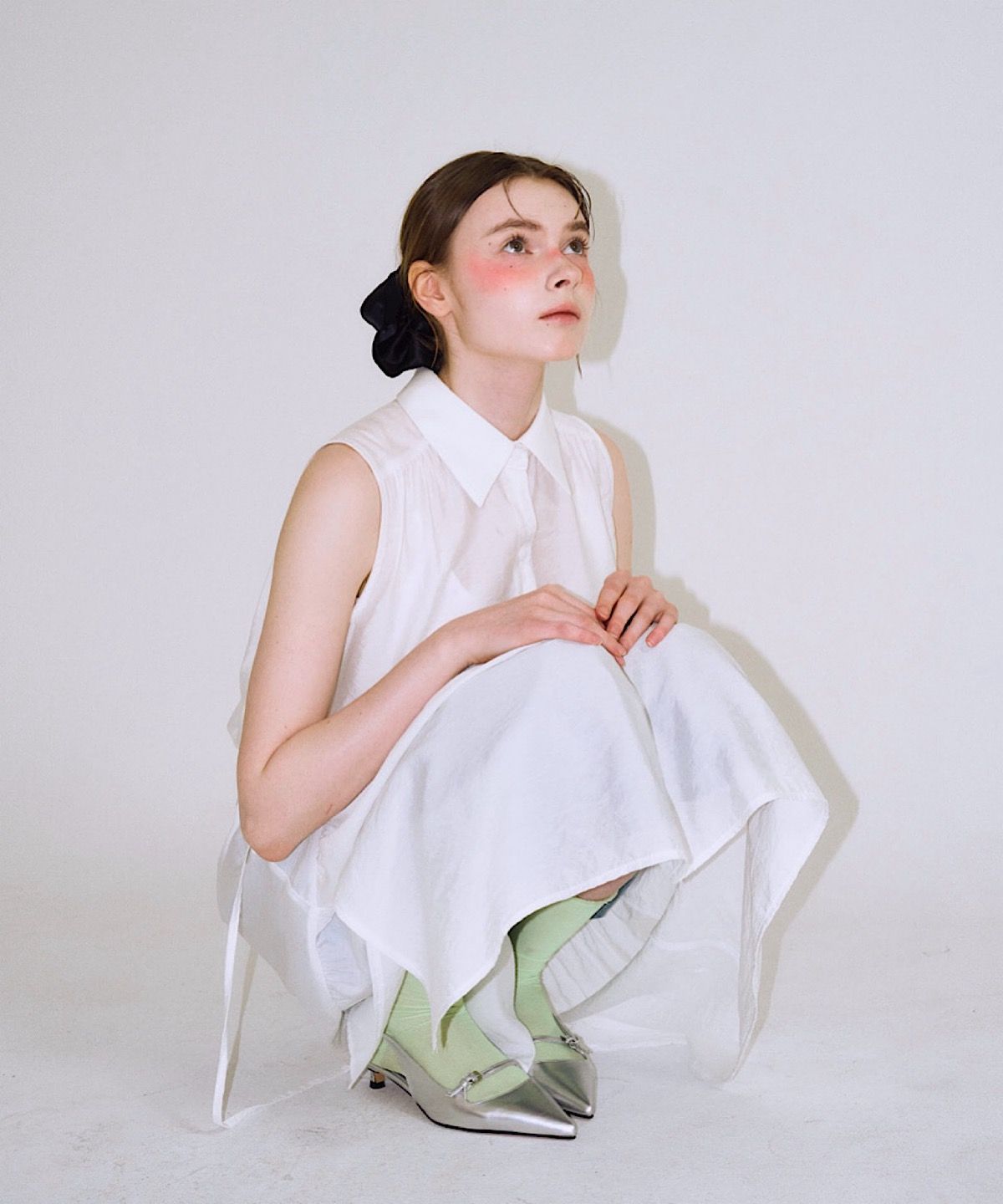 아포엠(APOEM) Long Shirt Dress - 2colors