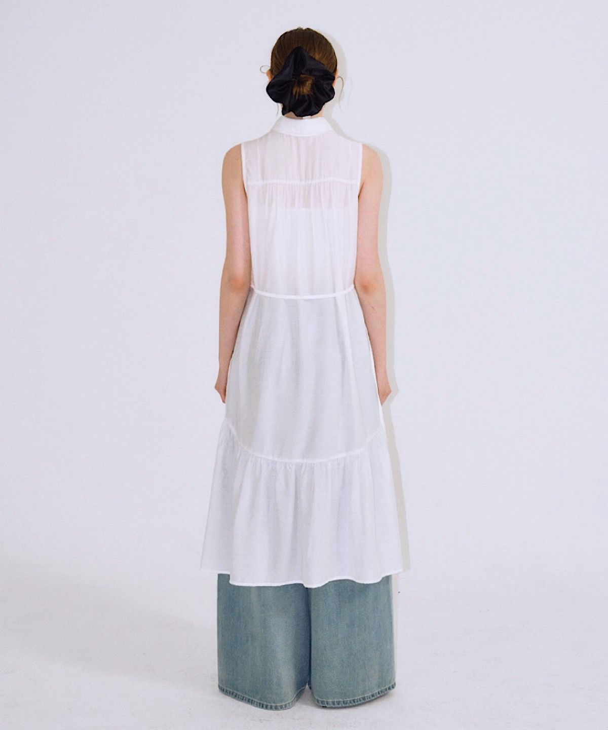 아포엠(APOEM) Long Shirt Dress - 2colors