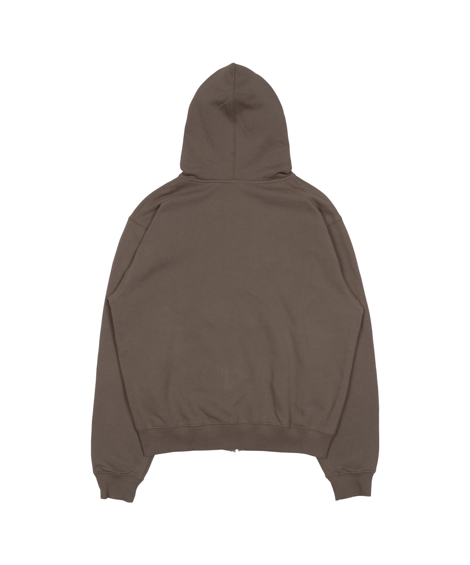 MUSINSA | THE COLDEST MOMENT TCM frame hooded zip-up (brown)
