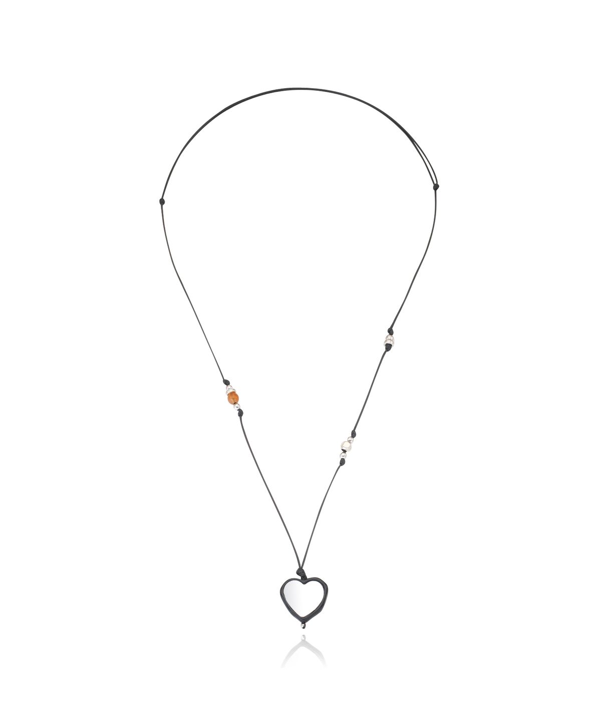 빈티지헐리우드(VINTAGE HOLLYWOOD) Mirage Heart String Necklace_VH2579NE005M