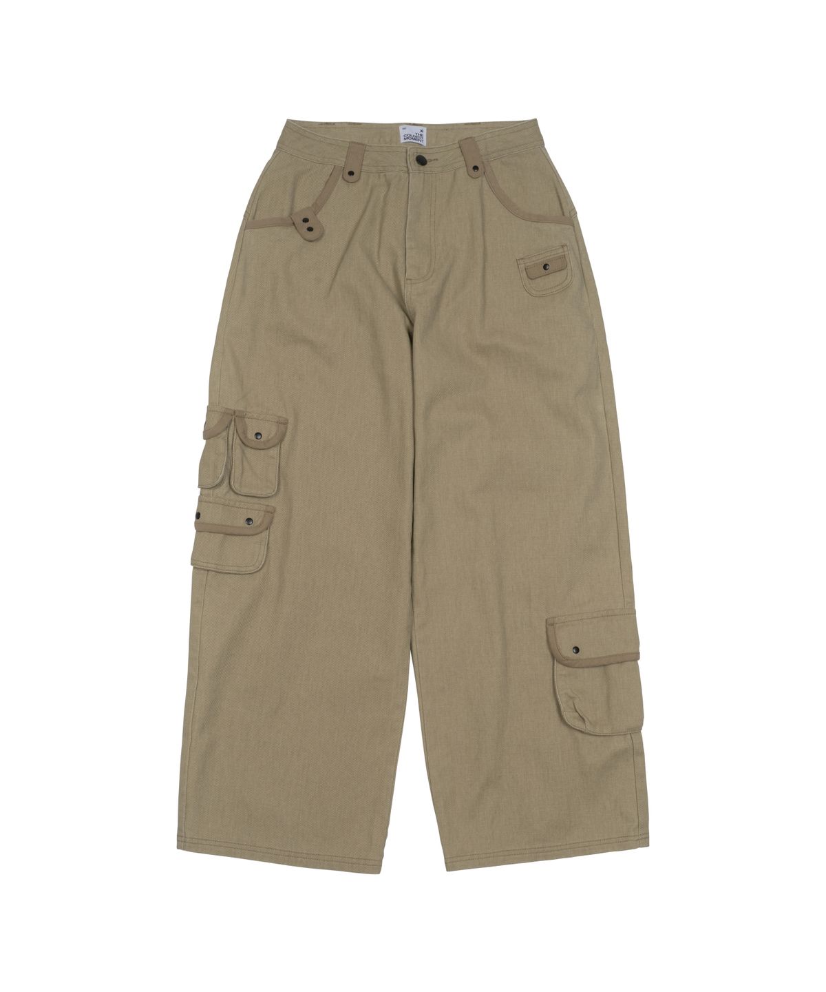 더콜디스트모먼트(THE COLDEST MOMENT) TCM multi cargo pants (beige)