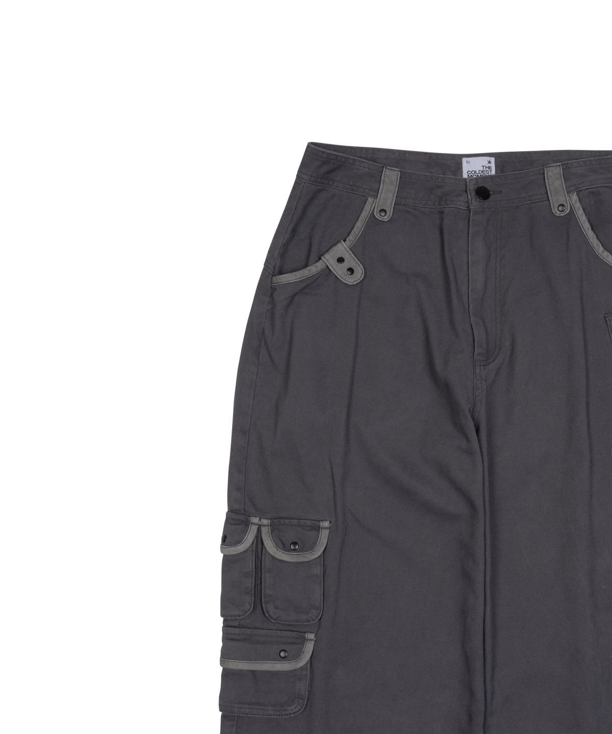 더콜디스트모먼트(THE COLDEST MOMENT) TCM multi cargo pants (navy)