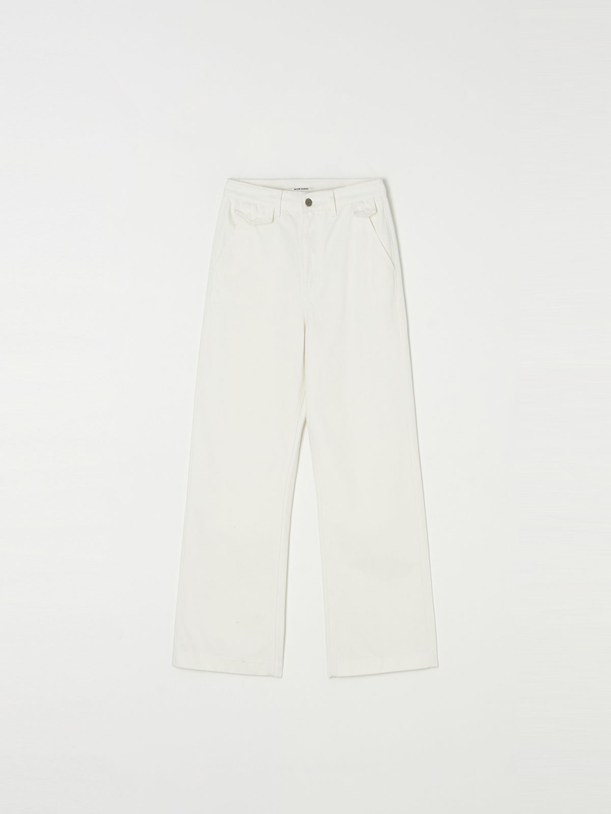 비뮤즈맨션(BEMUSE MANSION) Pocket point cotton pants - Off white