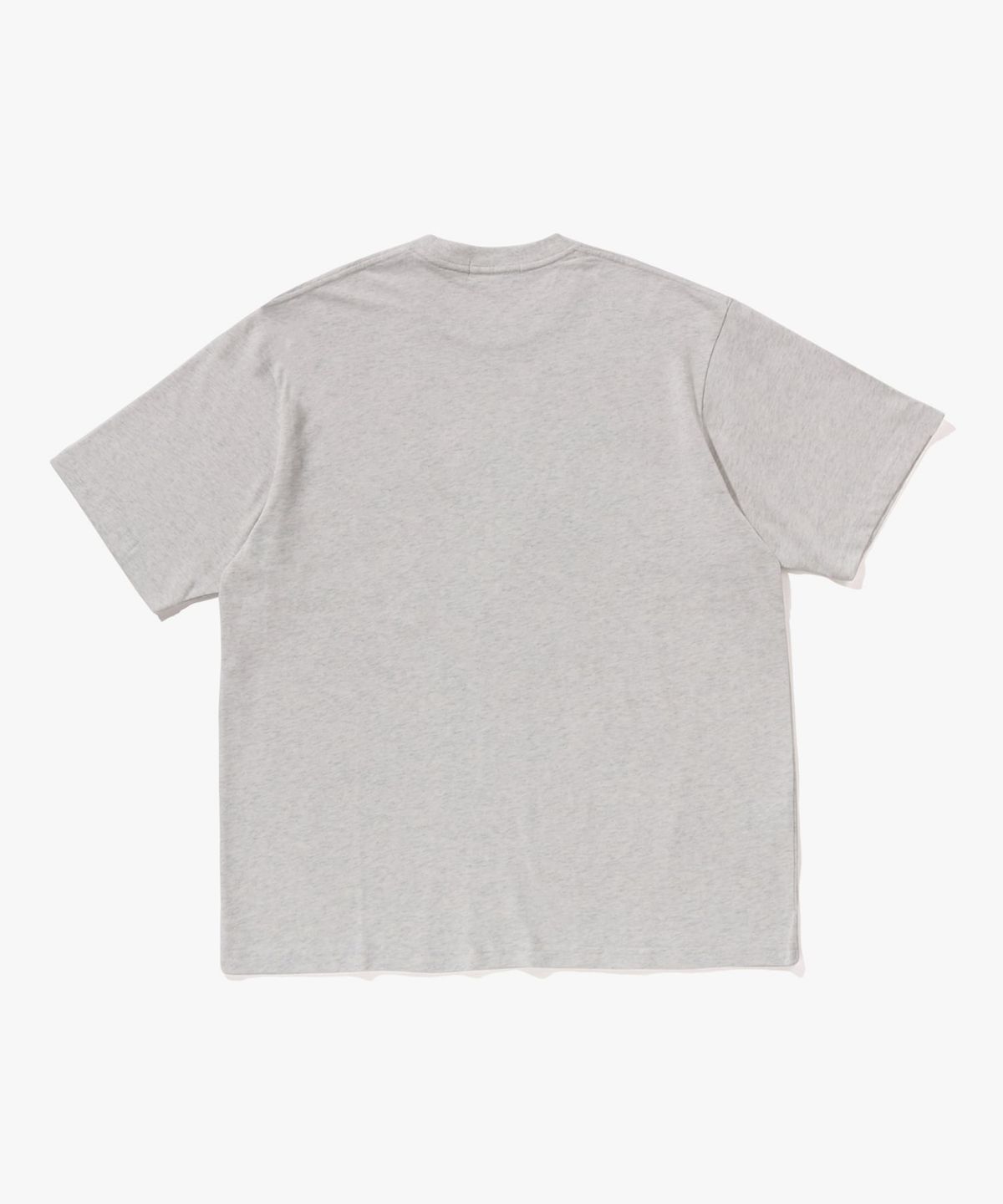 베이프(BAPE) 라인스톤 콜리지 릴렉스드 핏 티셔츠(M) GRAY