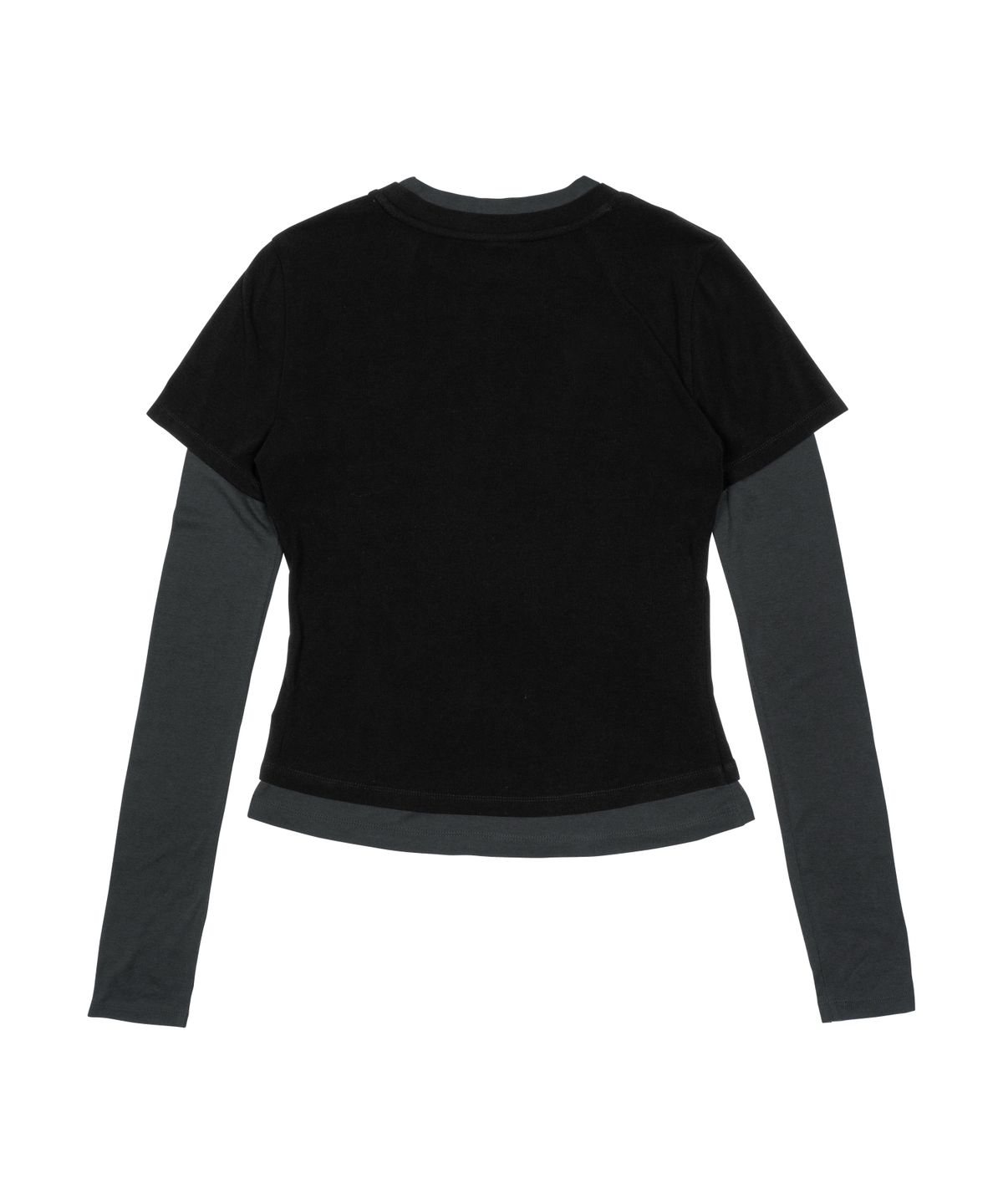 더콜디스트모먼트(THE COLDEST MOMENT) TCM layered button long sleeve (black)