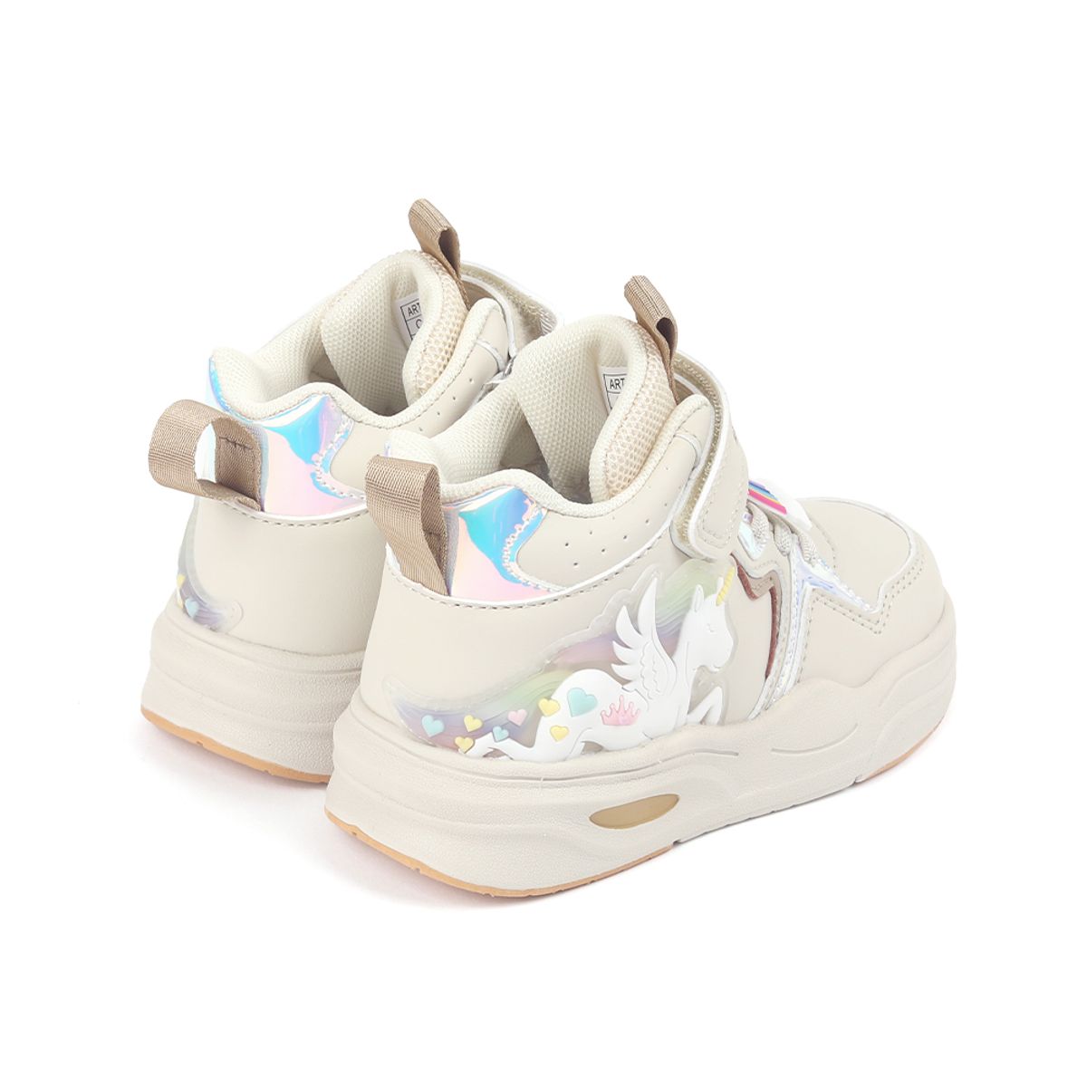 다이노솔즈(DINOSOLES) 유니콘 비너스 미드 베이지