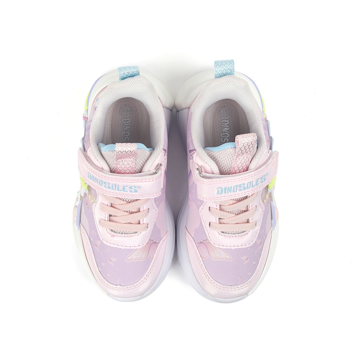 다이노솔즈(DINOSOLES) 유니콘 레인보우 핑크