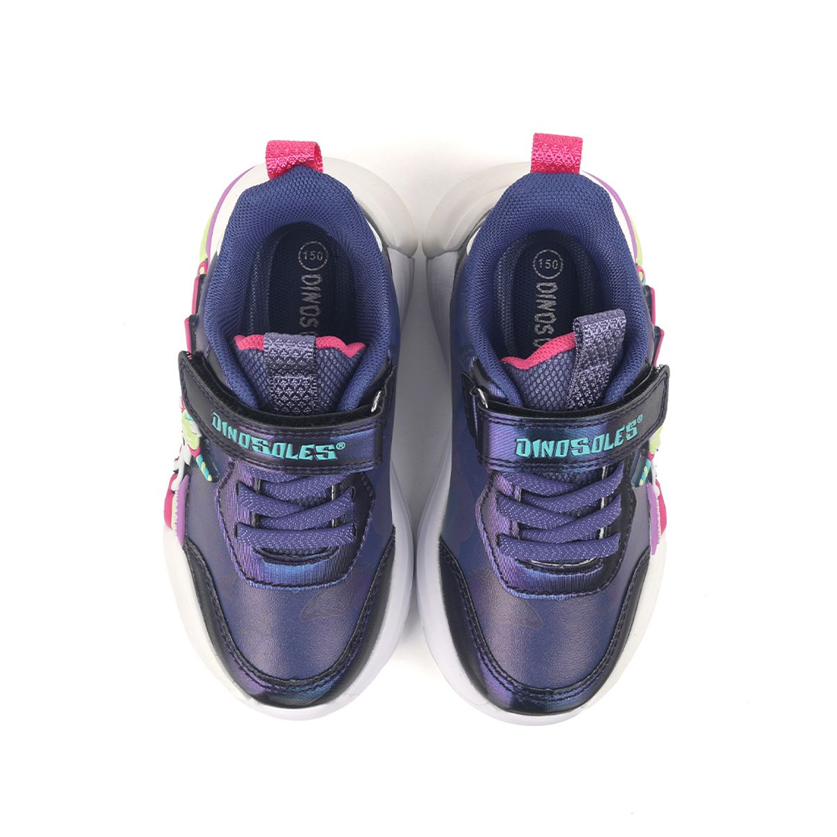 다이노솔즈(DINOSOLES) 유니콘 레인보우 네이비