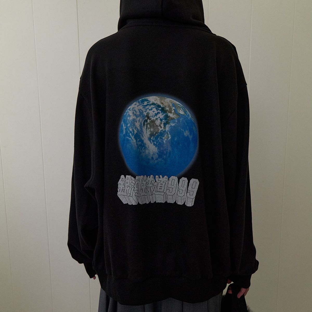 엘씨디씨티엠(LCDC™) GALAXY EXPRESS 999 HOOD ZIP-UP (BLACK)