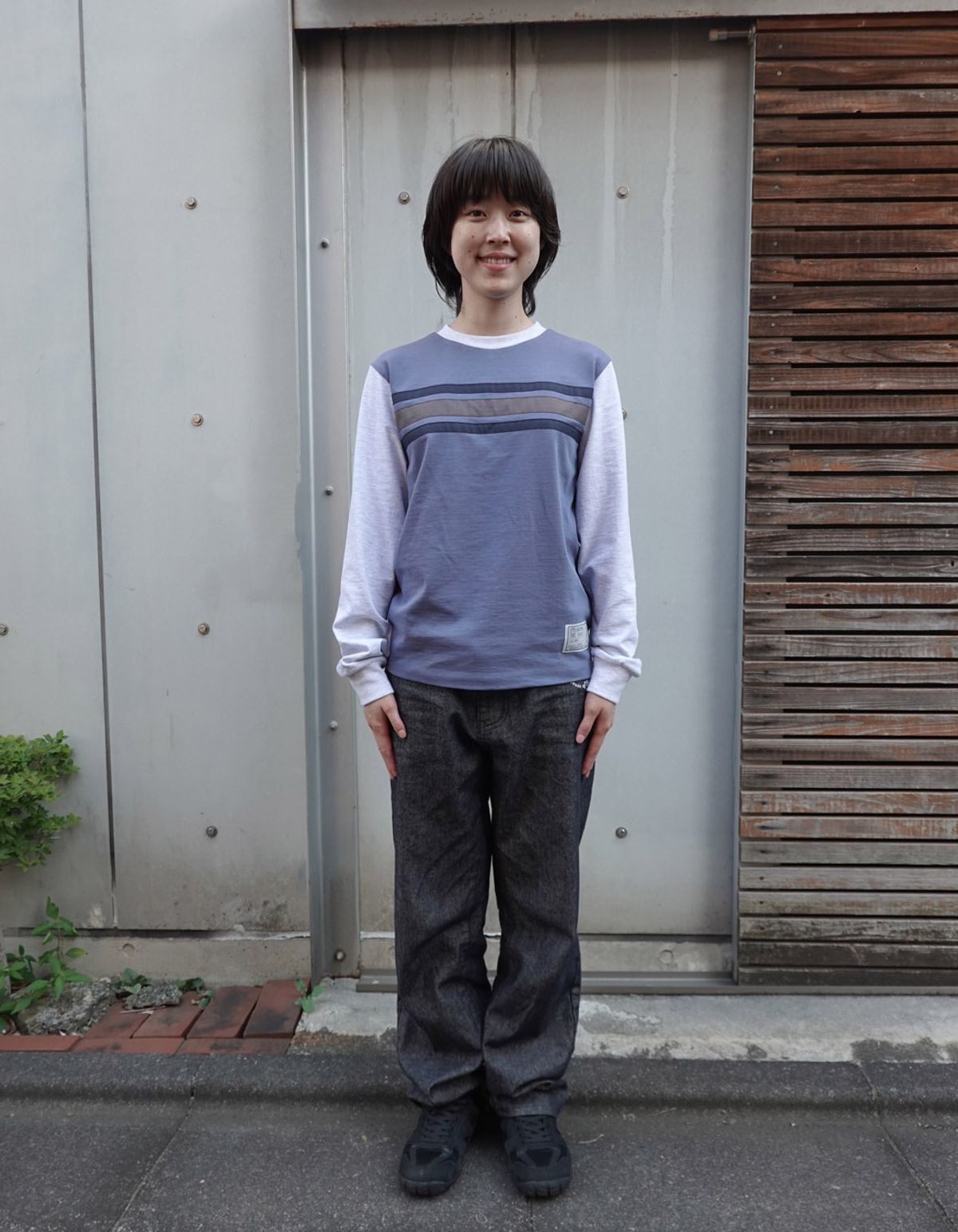 사로스(saros) saros denim pants - Black(1)