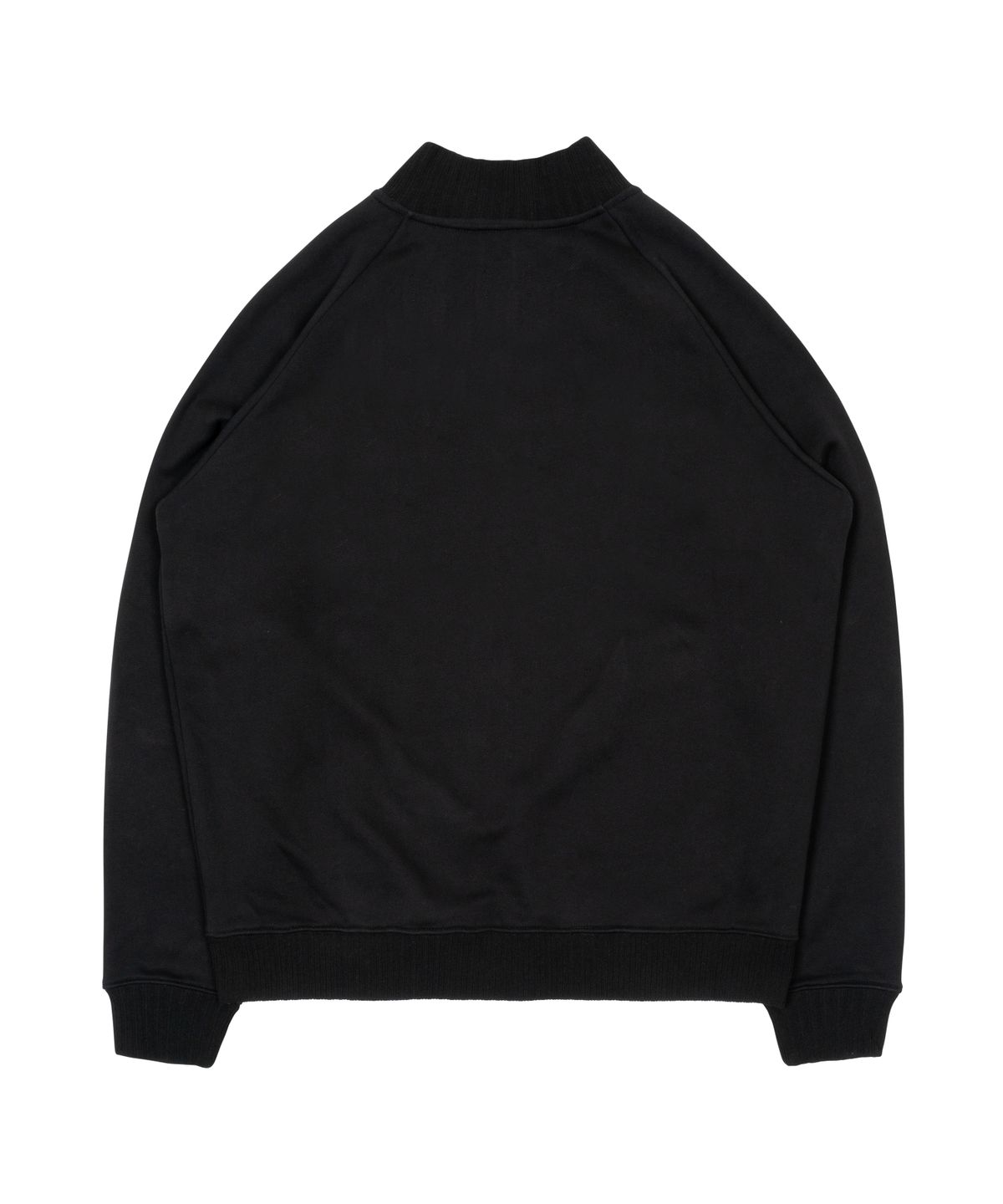 더콜디스트모먼트(THE COLDEST MOMENT) TCM mini logo jersey zip-up (black)