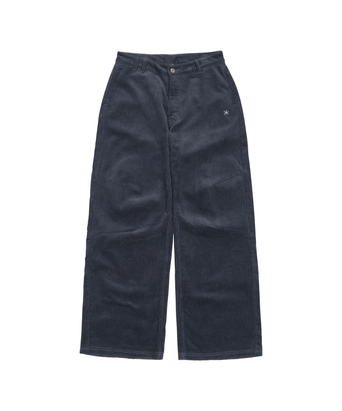 더콜디스트모먼트(THE COLDEST MOMENT) TCM mini logo corduroy pants (navy)