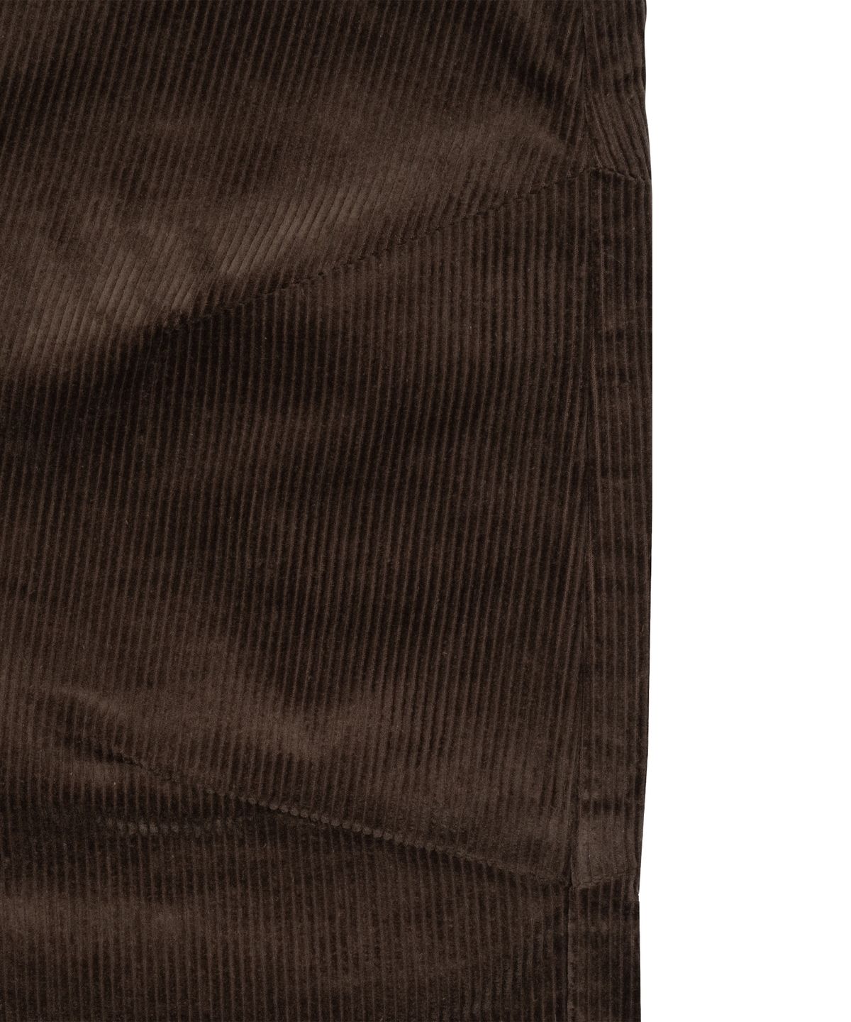 더콜디스트모먼트(THE COLDEST MOMENT) TCM mini logo corduroy pants (brown)