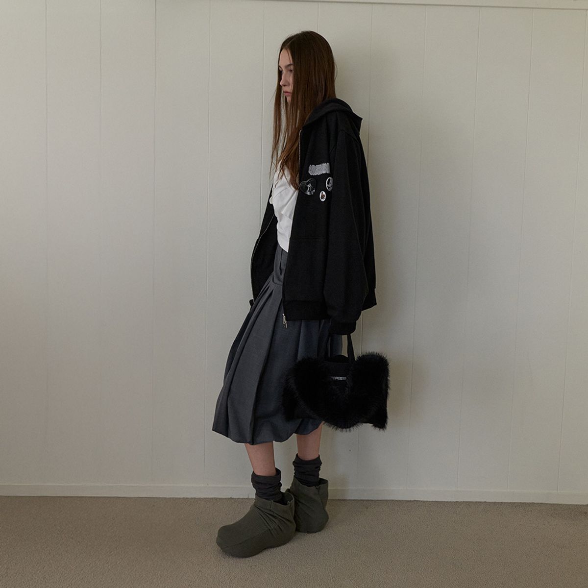 엘씨디씨티엠(LCDC™) GALAXY EXPRESS 999 MAETEL BAG (BLACK)