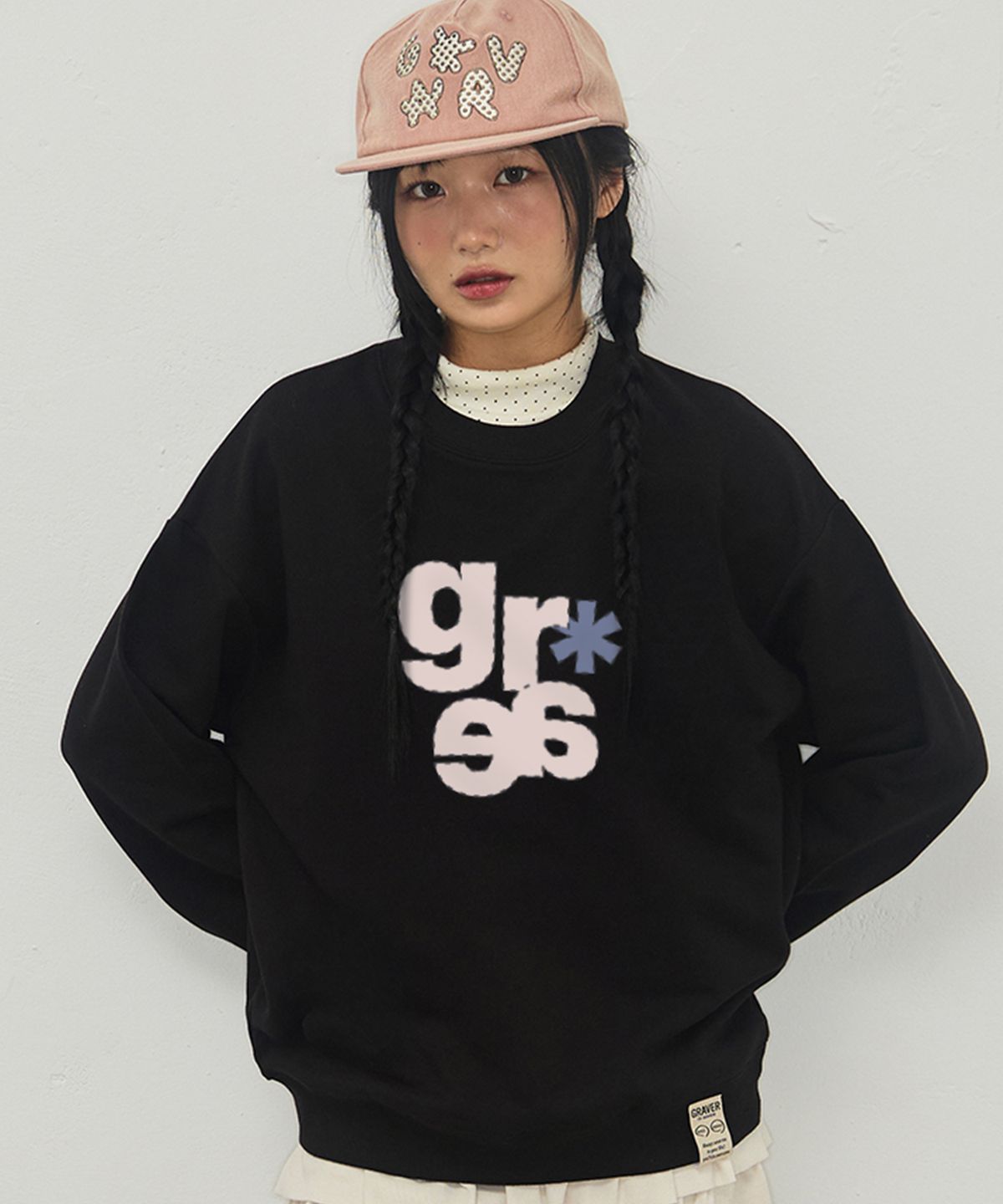 그레이버(GRAVER) [UNISEX]GRAE-S 맨투맨_3color