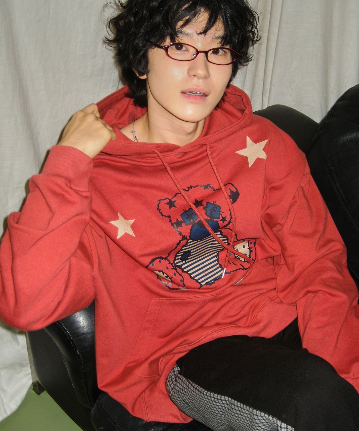 그레이버(GRAVER) [UNISEX]TEDDY B 후드티_3color