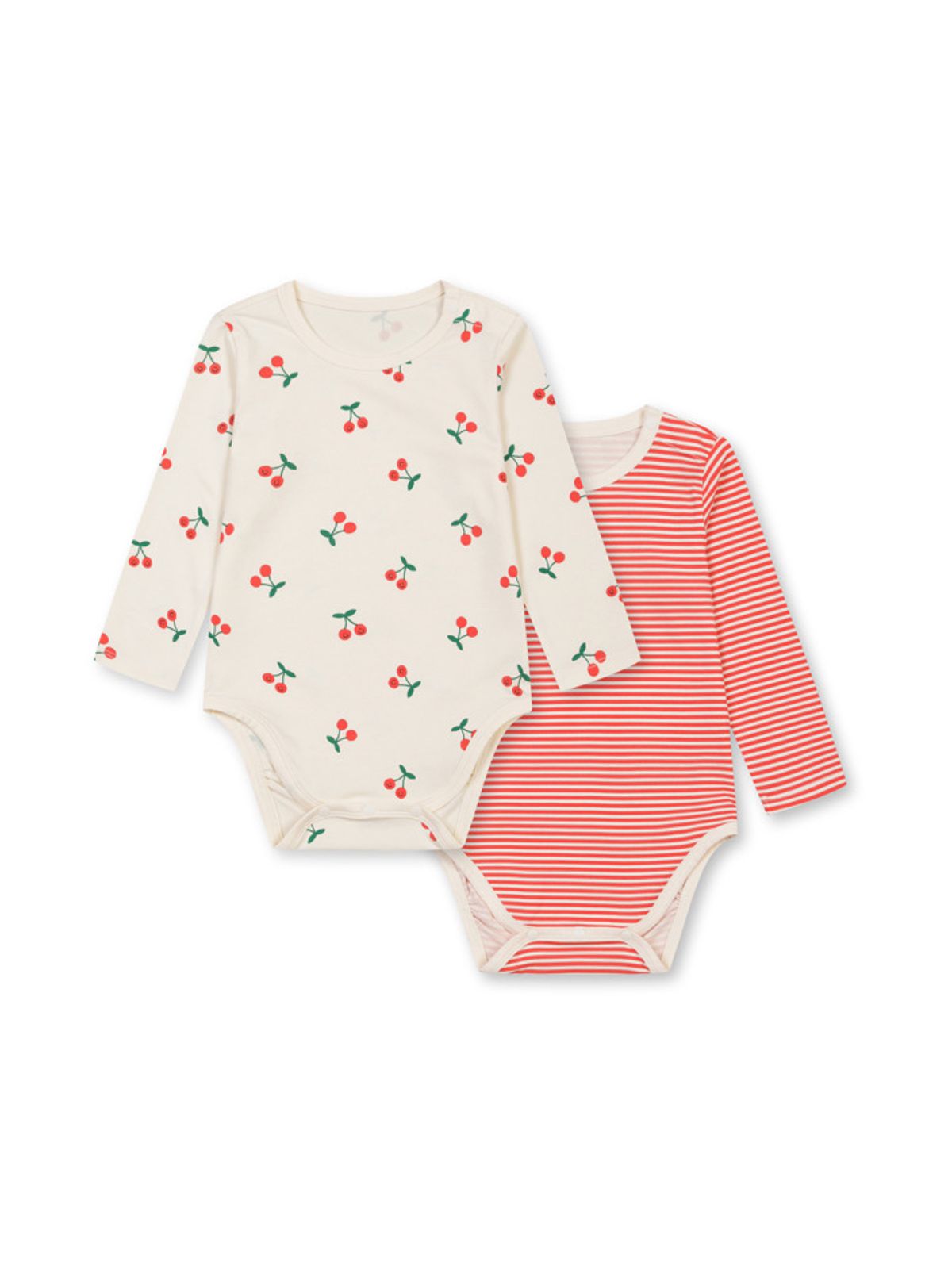 탑텐 키즈(TOPTEN KIDS) 공용) 유아 9부 바디수트 (2PACK)_MKG5UI3381