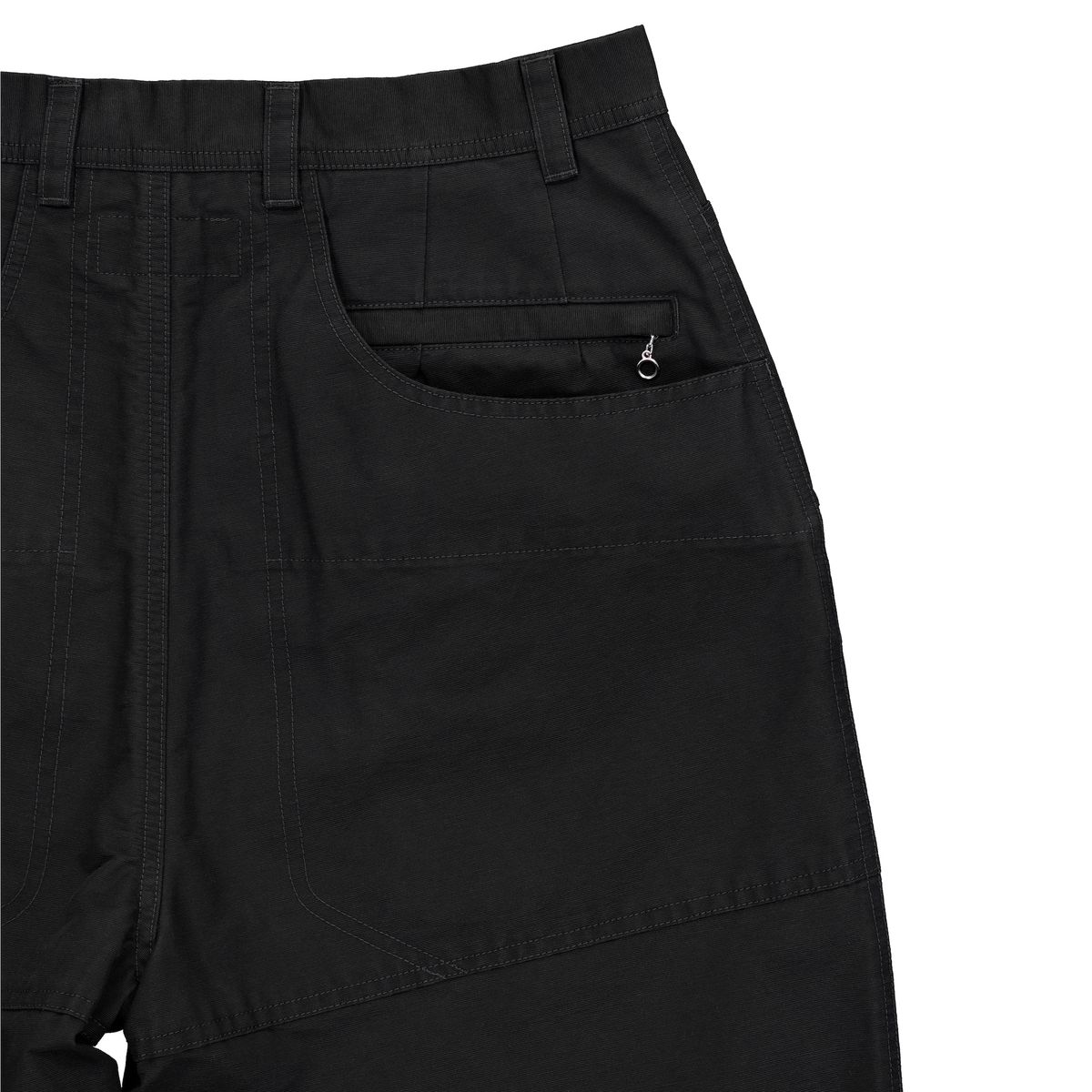 휴머러스 어카운트(HUMOROUS ACCOUNT) MANMADE WORK PANTS / BLACK