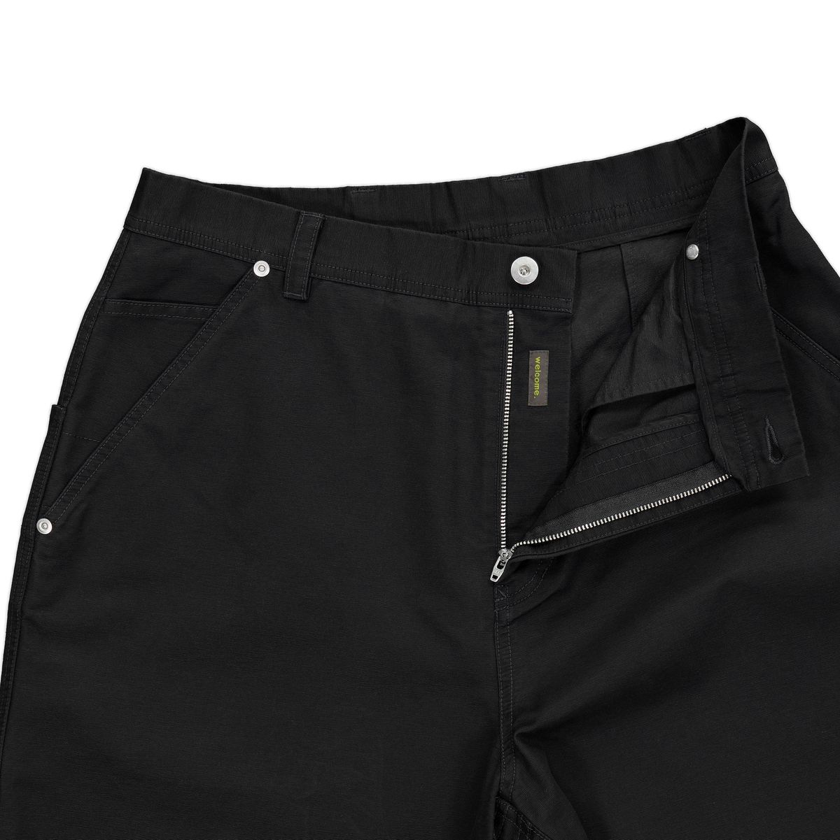 휴머러스 어카운트(HUMOROUS ACCOUNT) MANMADE WORK PANTS / BLACK