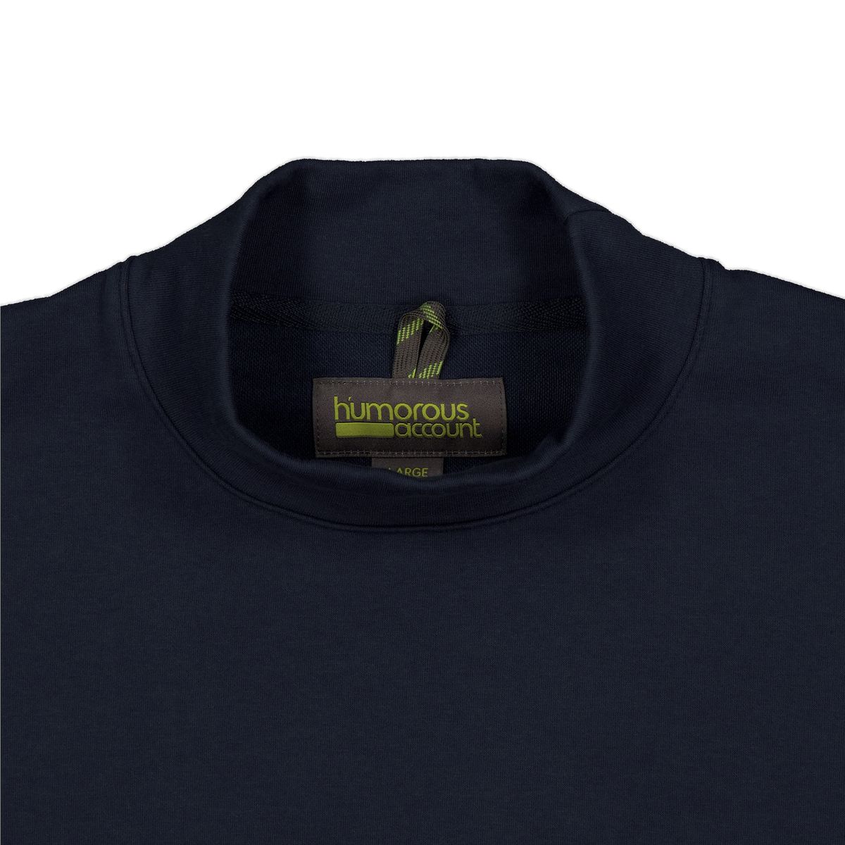 휴머러스 어카운트(HUMOROUS ACCOUNT) ATHLETIC MOCKNECK L/S TEE / NAVY