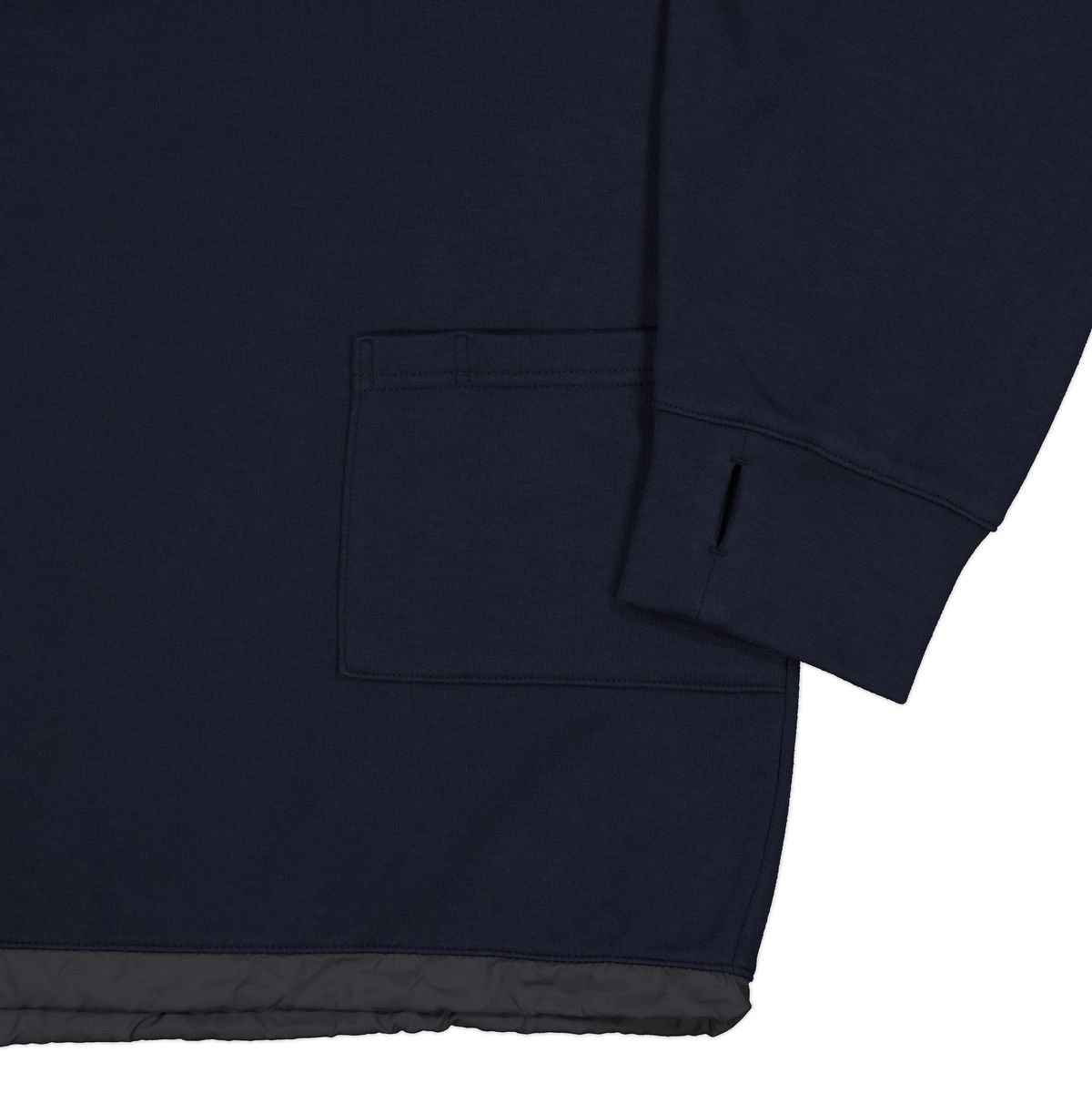 휴머러스 어카운트(HUMOROUS ACCOUNT) ATHLETIC MOCKNECK L/S TEE / NAVY