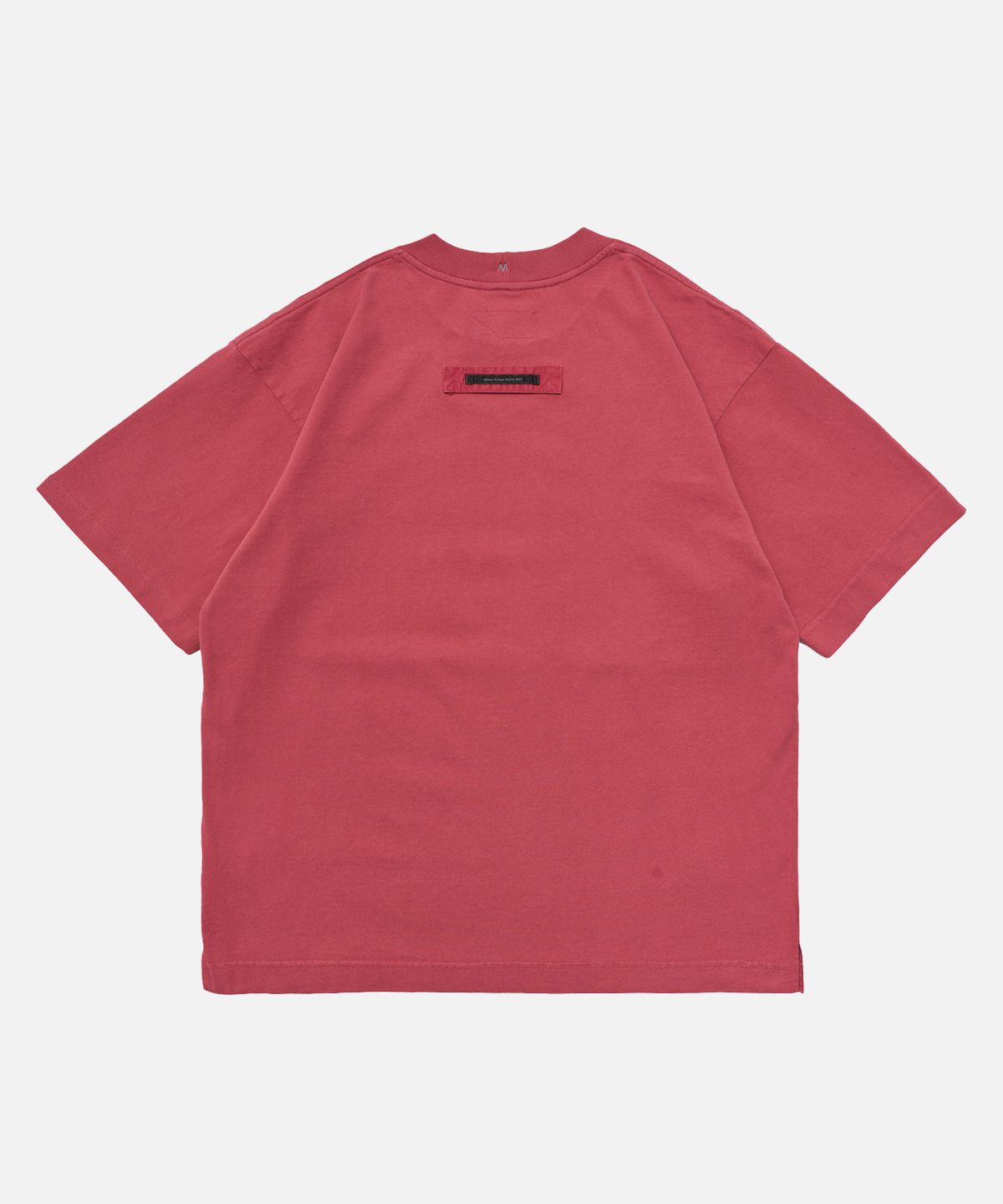 미드업데이트(MIDUPDATE) Garment Dye Stitch Print T-shirt_2color