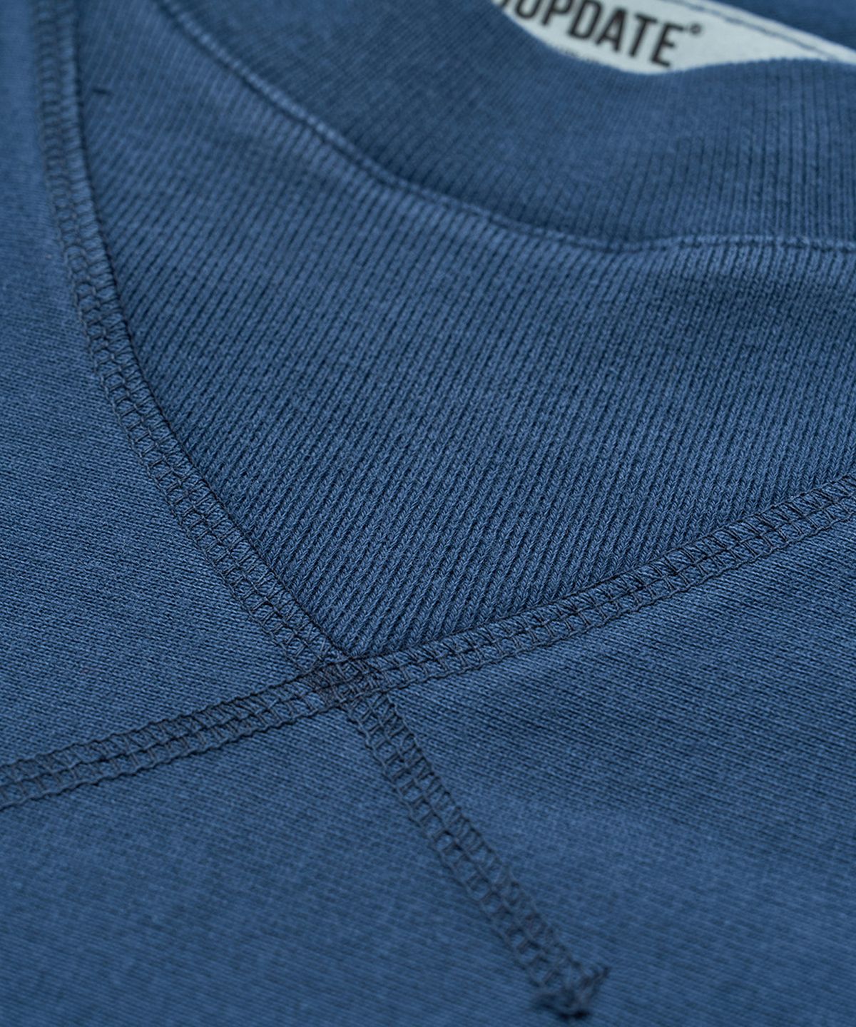 미드업데이트(MIDUPDATE) Garment Dye Stitch Print T-shirt_2color