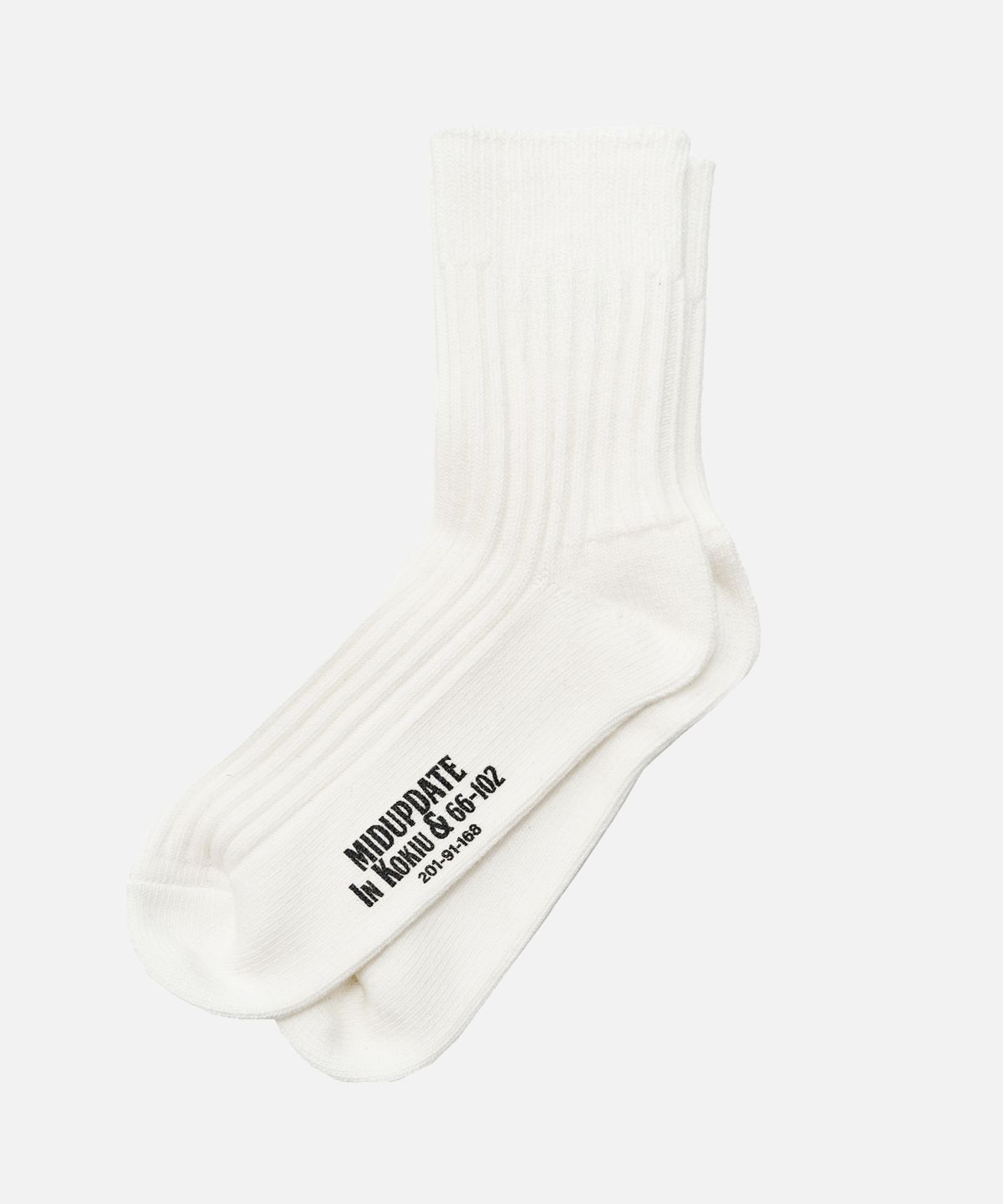 미드업데이트(MIDUPDATE) Basic Middle Socks_2color