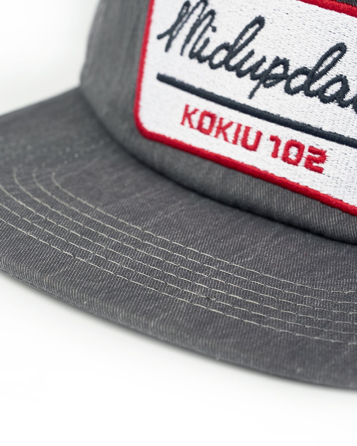 미드업데이트(MIDUPDATE) Kokiu 102 Retro Patch Cap_Gray