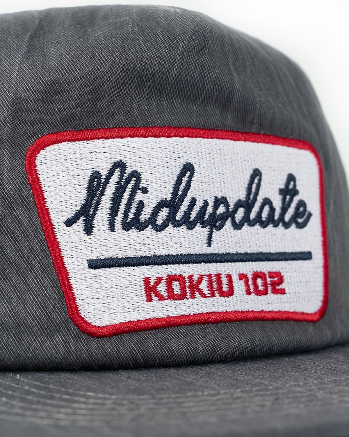 미드업데이트(MIDUPDATE) Kokiu 102 Retro Patch Cap_Gray