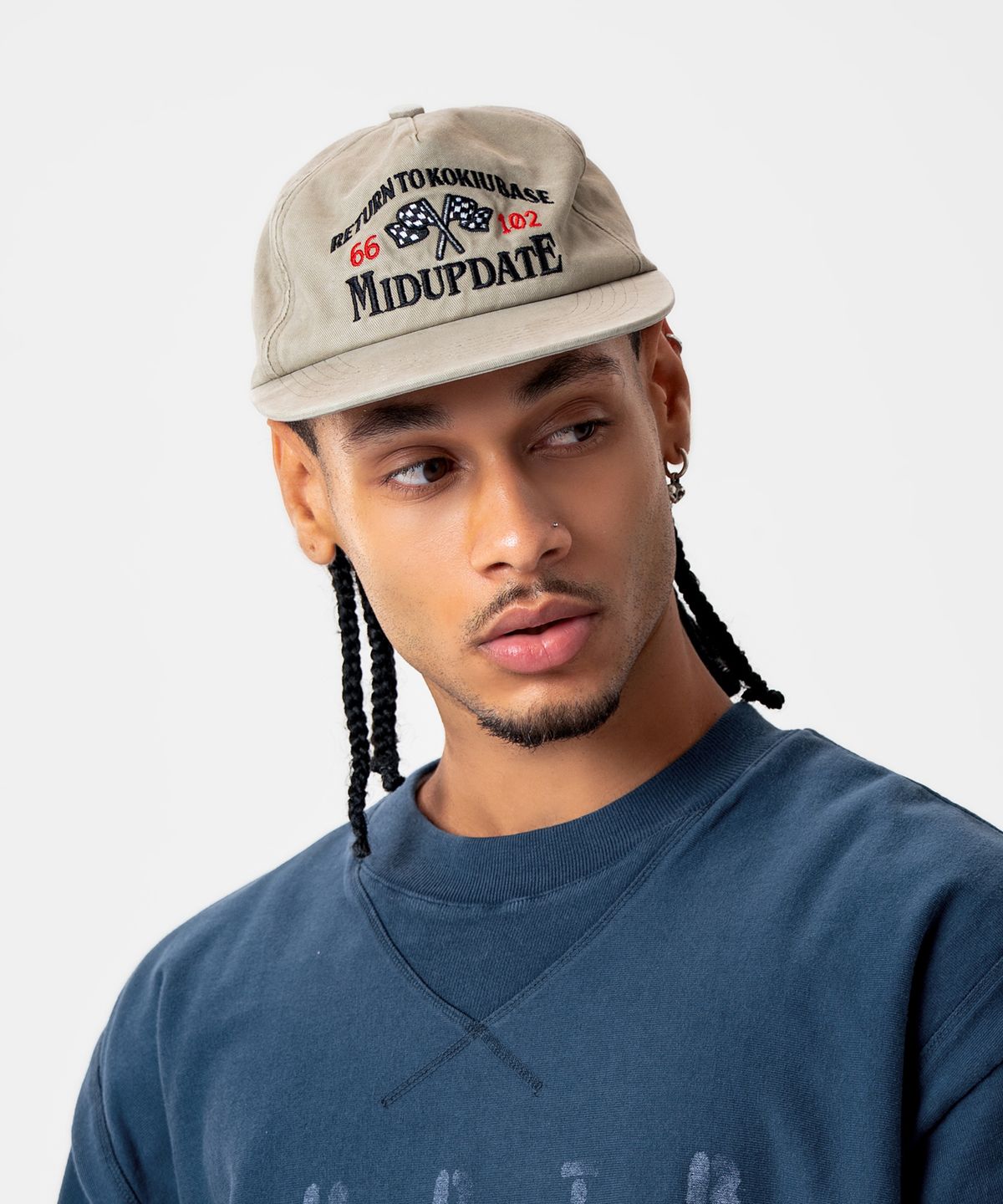 미드업데이트(MIDUPDATE) Midupdate Heritage Racing Cap_2color