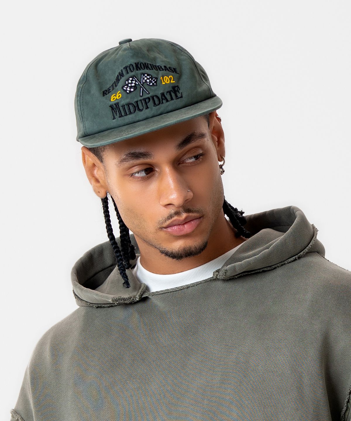 미드업데이트(MIDUPDATE) Midupdate Heritage Racing Cap_2color