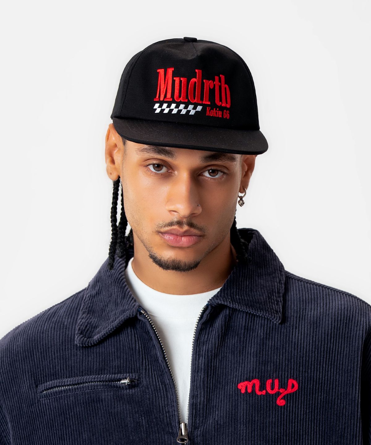 미드업데이트(MIDUPDATE) Kokiu 66 Racing Graphic Cap_Black