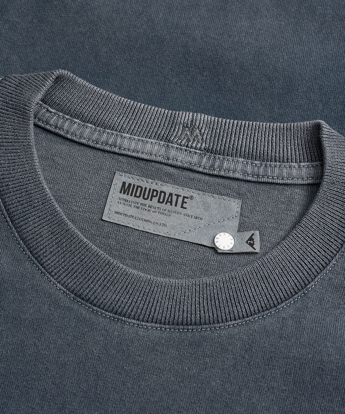 미드업데이트(MIDUPDATE) Flame Print Long Sleeve T-shirt_2color
