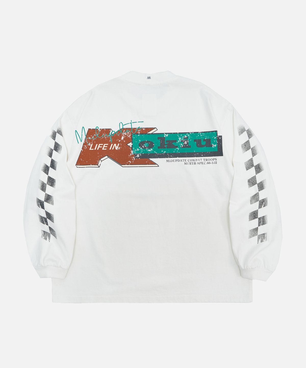 미드업데이트(MIDUPDATE) Garment Dye Long Sleeve T-shirt_2color