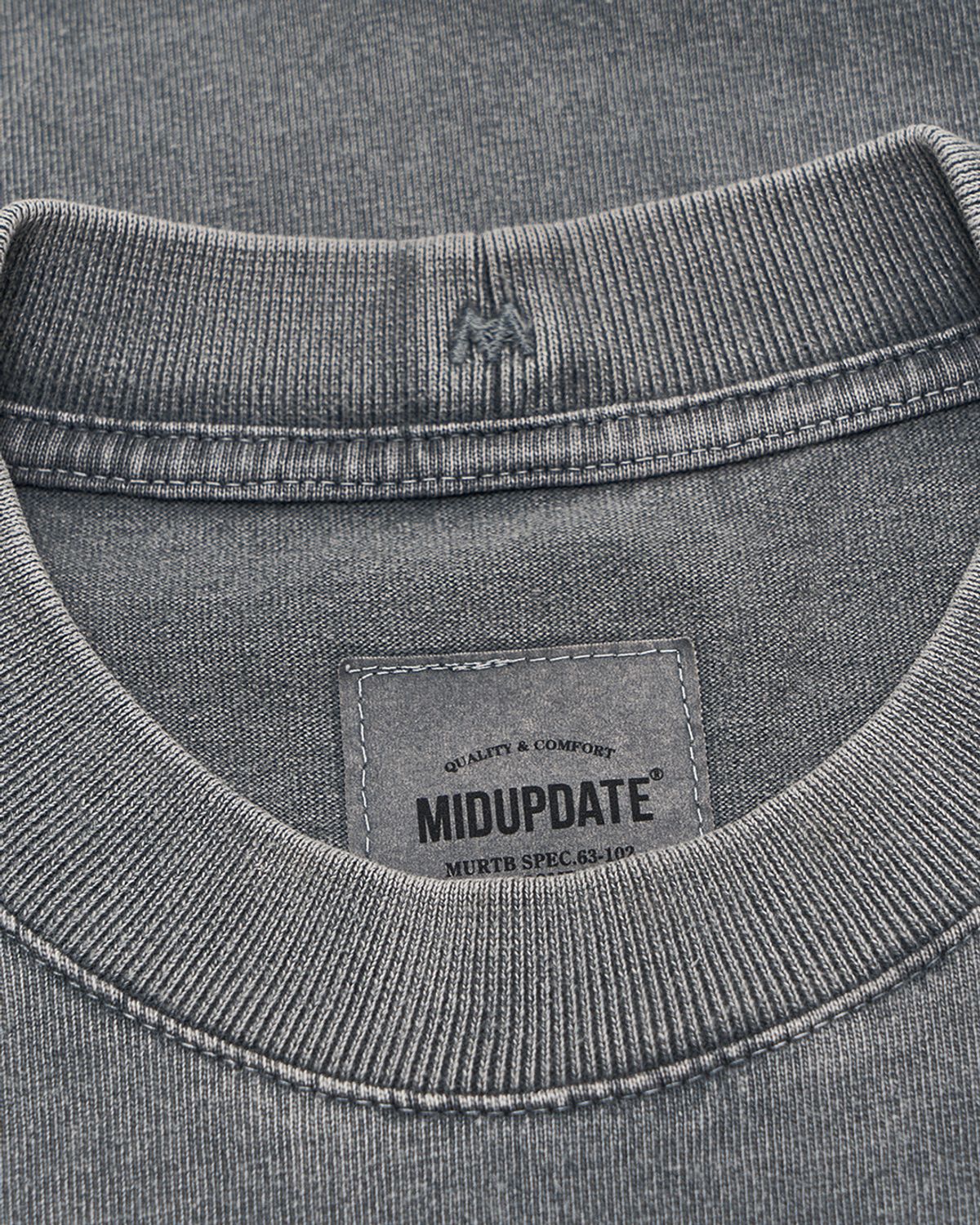 미드업데이트(MIDUPDATE) Garment Dye Long Sleeve T-shirt_2color