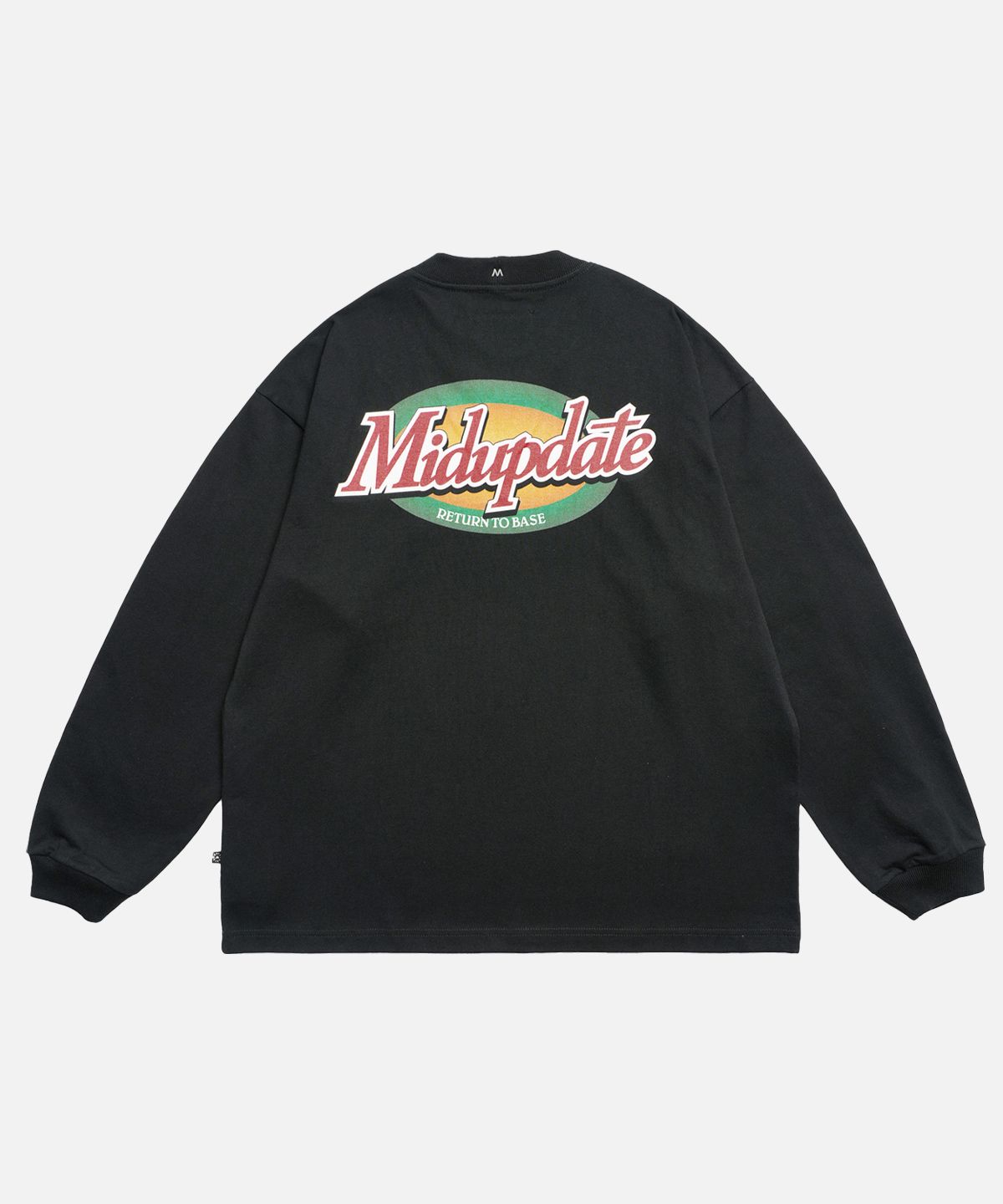 미드업데이트(MIDUPDATE) Long Sleeve Print T-shirt_2color
