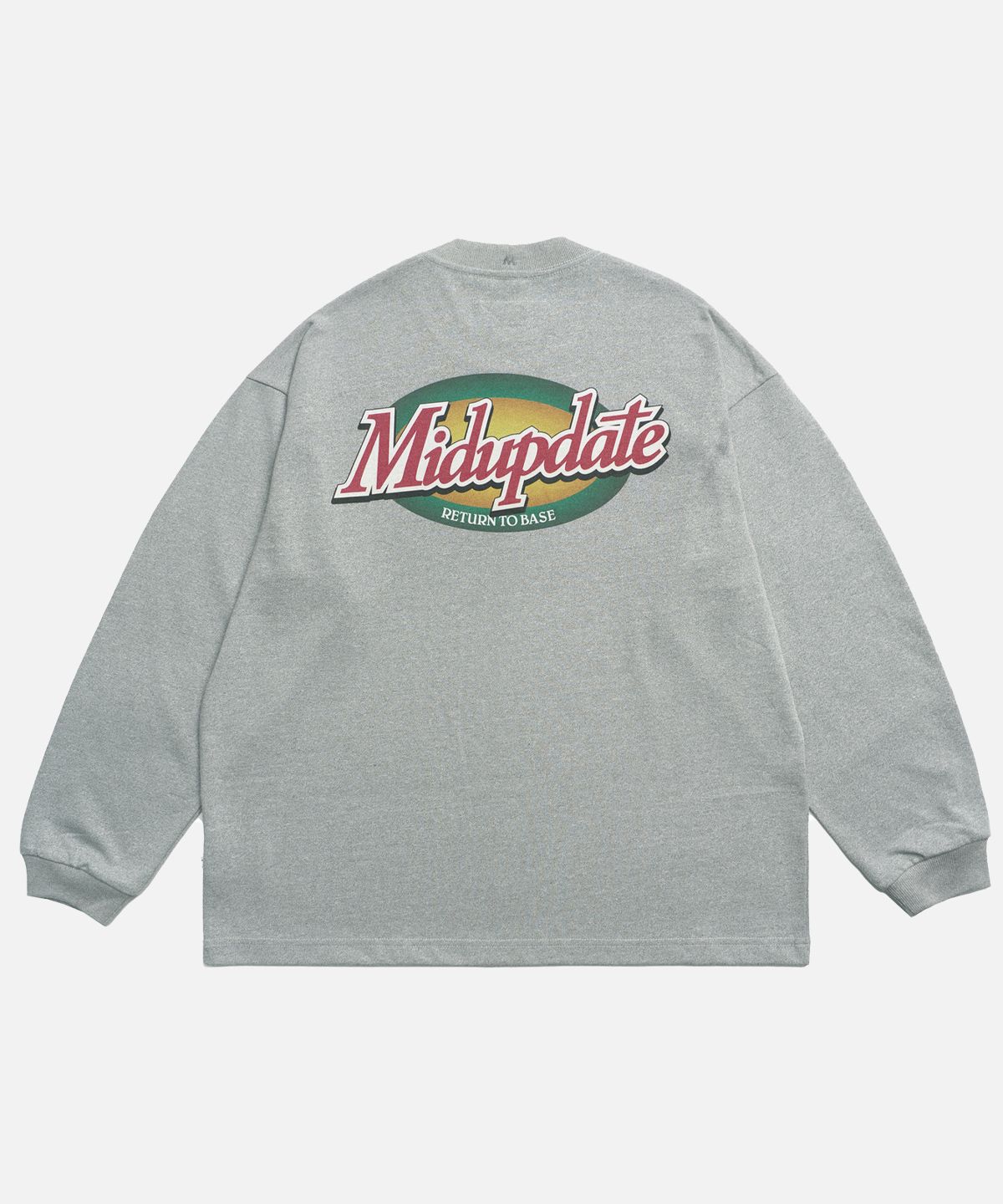 미드업데이트(MIDUPDATE) Long Sleeve Print T-shirt_2color