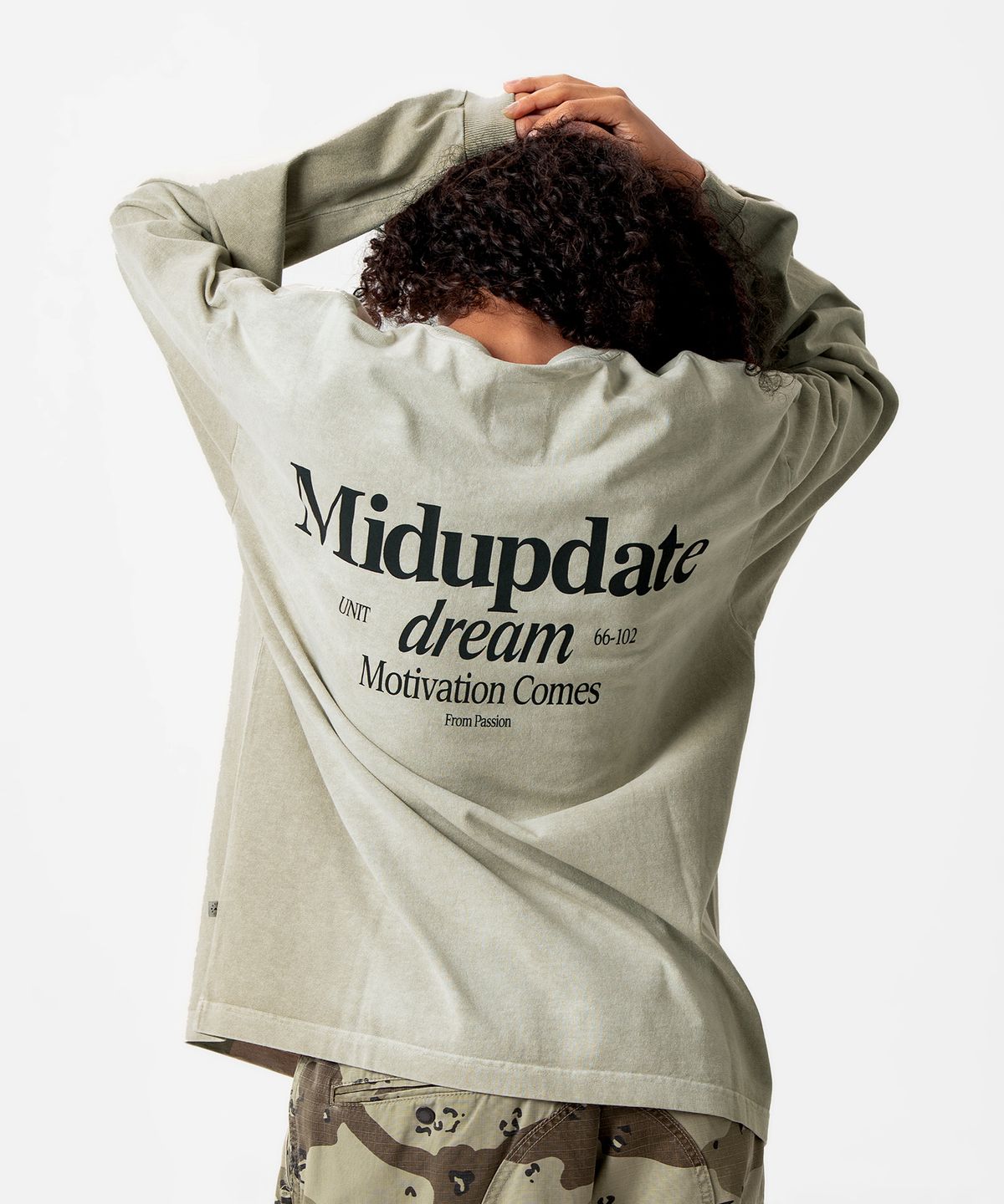 미드업데이트(MIDUPDATE) Retro Washed Longsleeve_2color