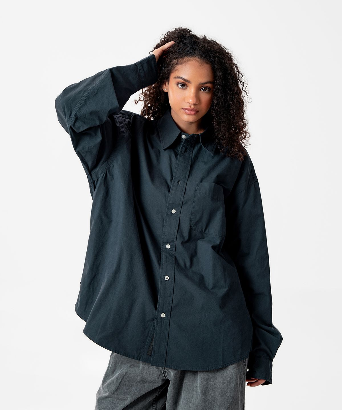 미드업데이트(MIDUPDATE) Essential Oxford Shirts_2color