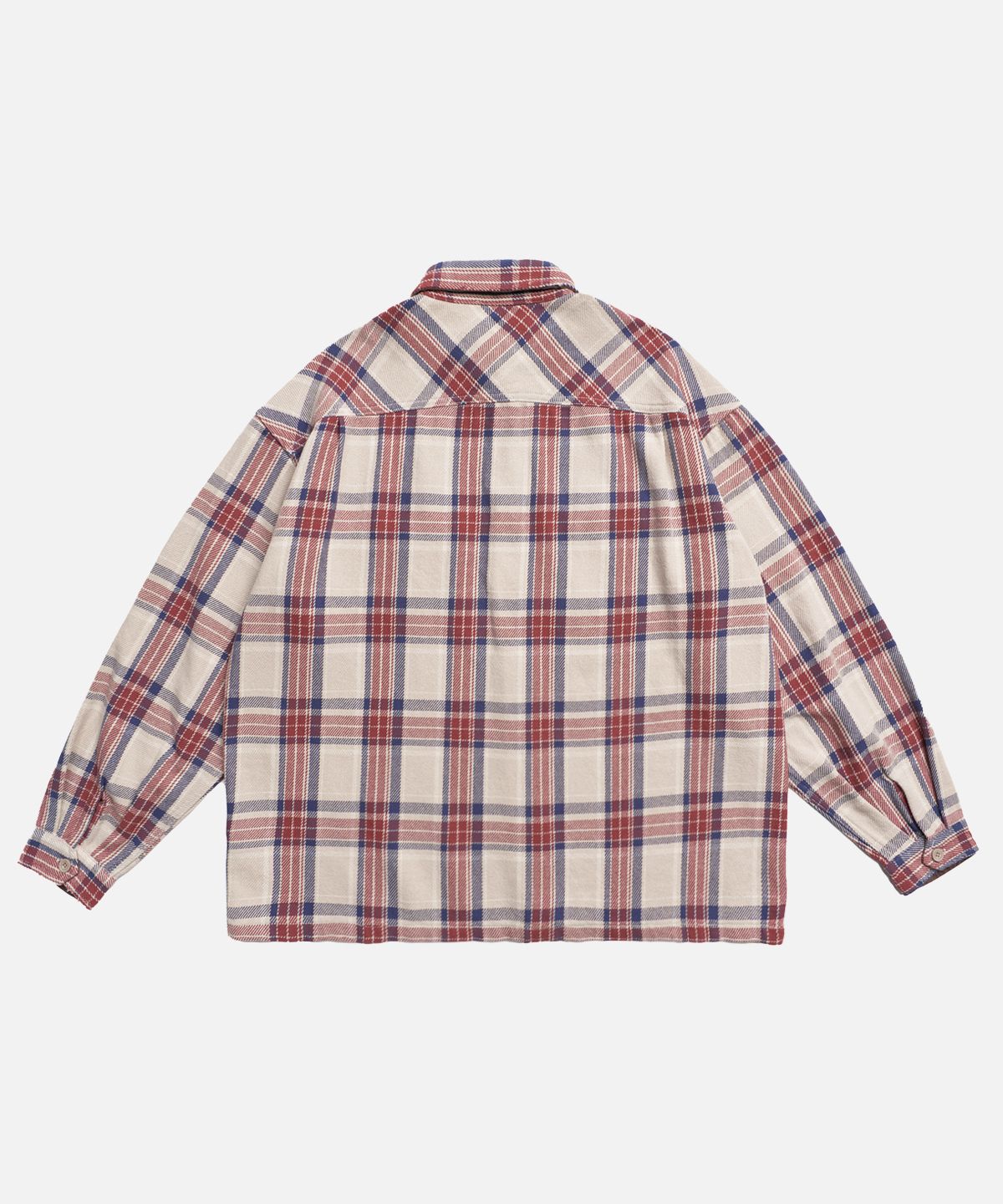 미드업데이트(MIDUPDATE) Flannel Overshirt_2color