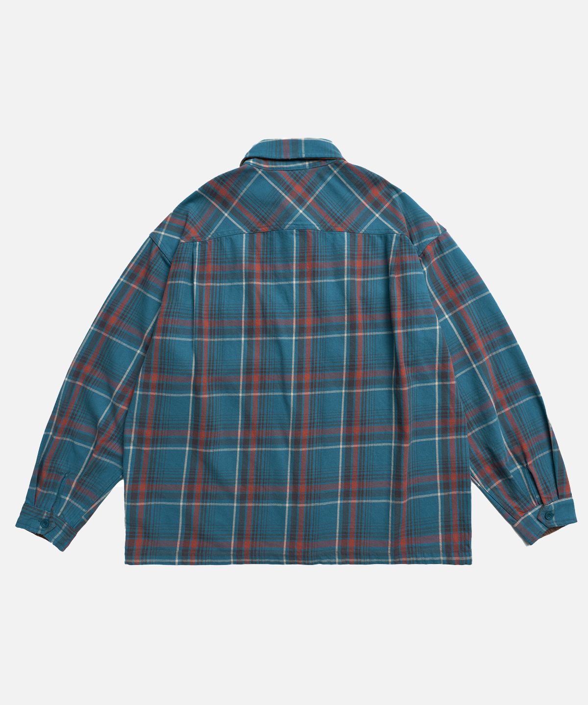 미드업데이트(MIDUPDATE) Flannel Overshirt_2color