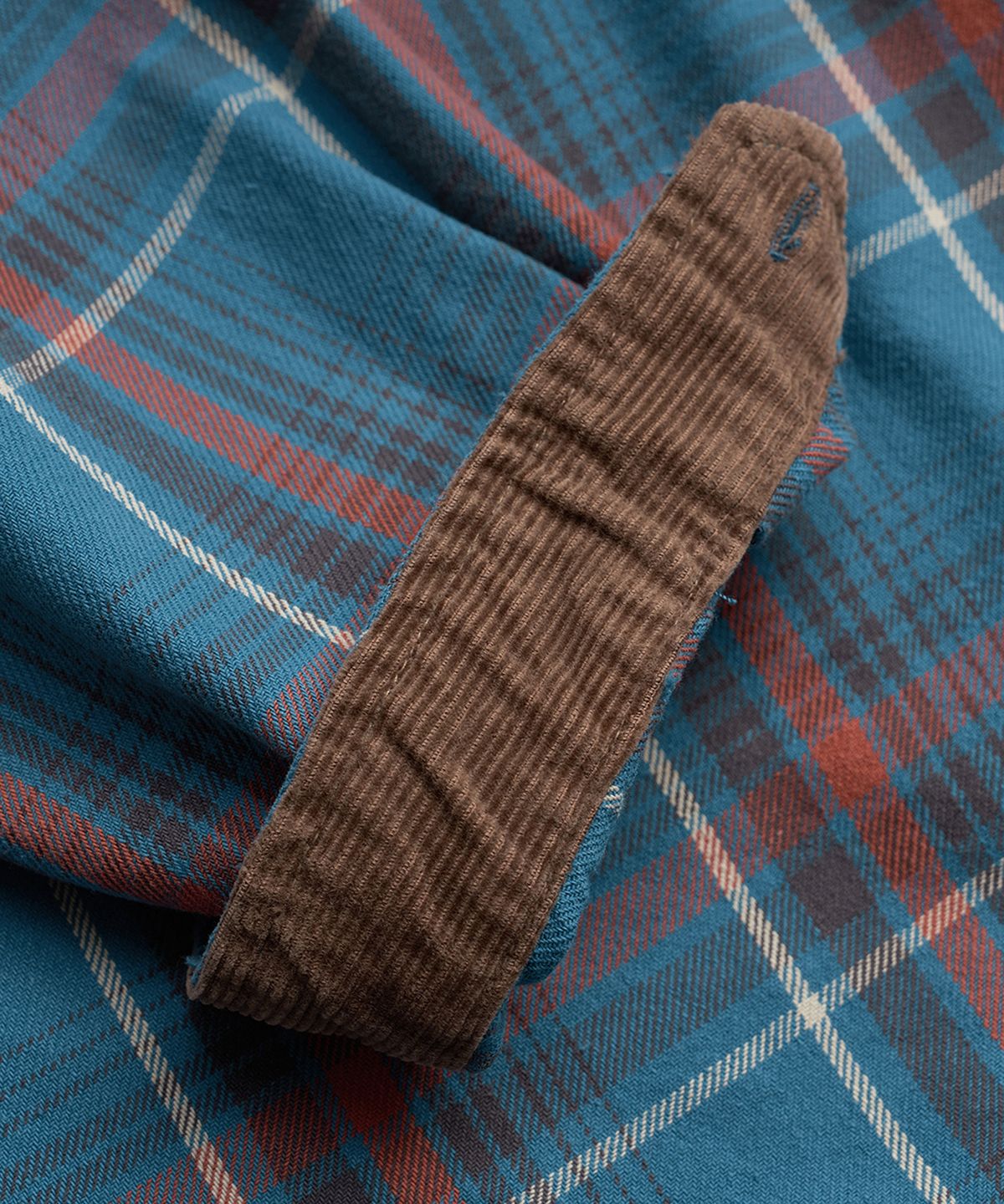 미드업데이트(MIDUPDATE) Flannel Overshirt_2color