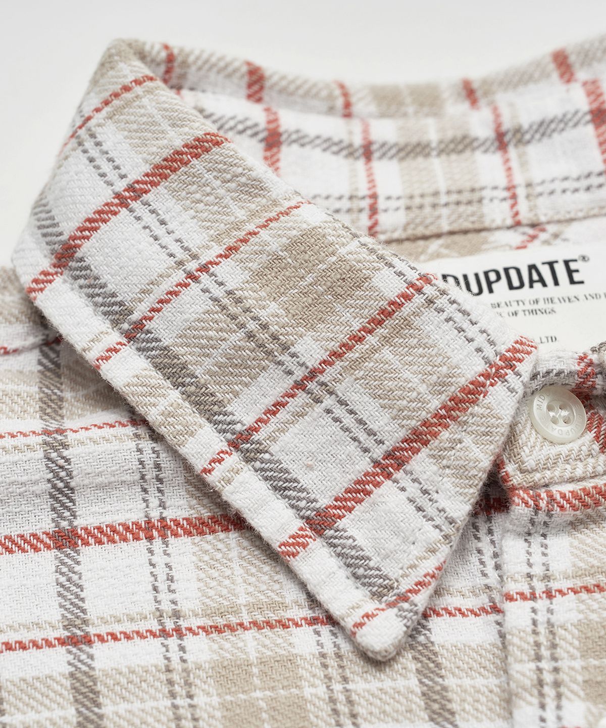 미드업데이트(MIDUPDATE) Plaid Cotton Shirt_2color